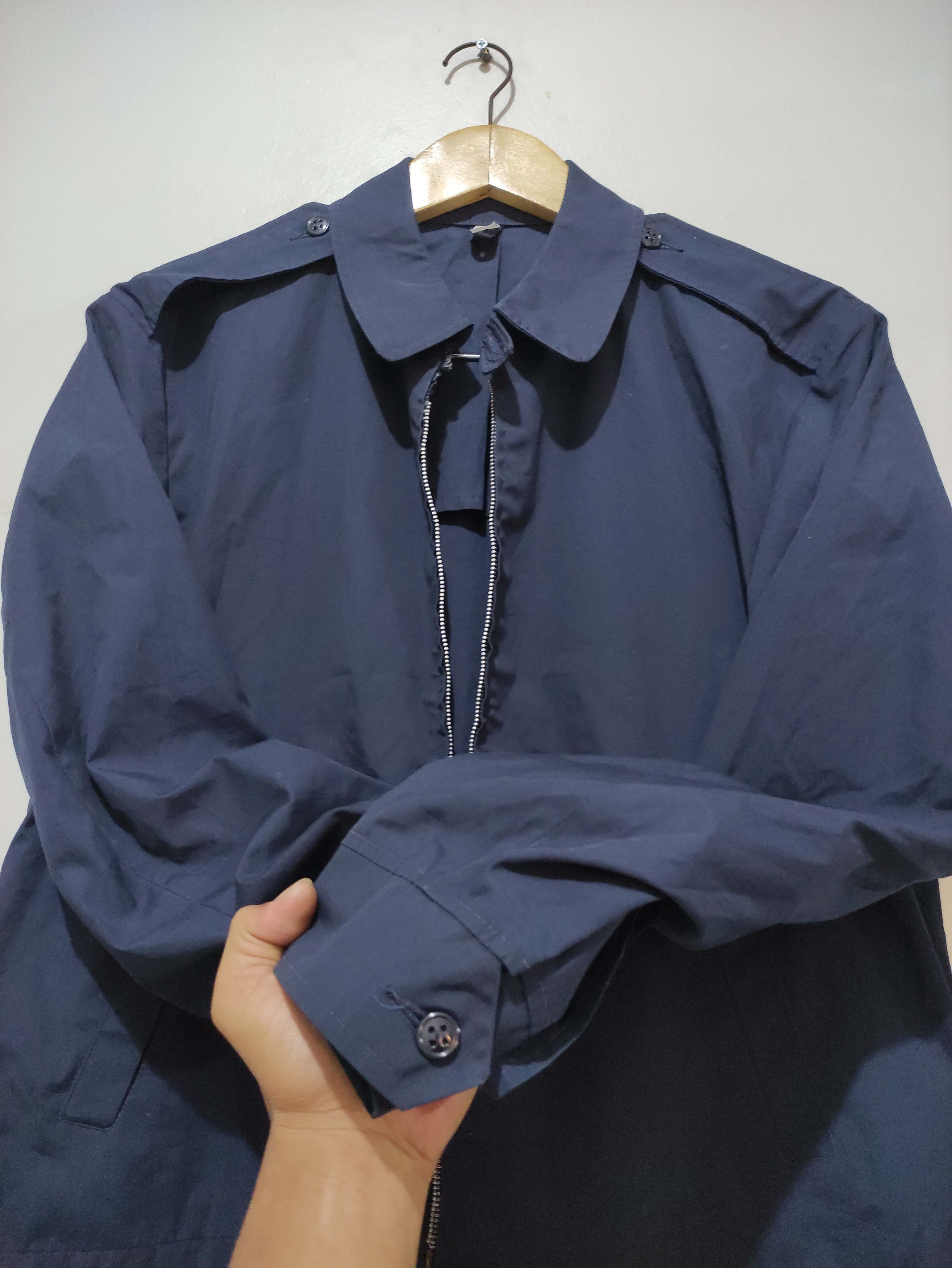 Vintage 60s USAF Air Force Military Lightweight Jacket Navy Size US L / EU 52-54 / 3 - 11 Thumbnail