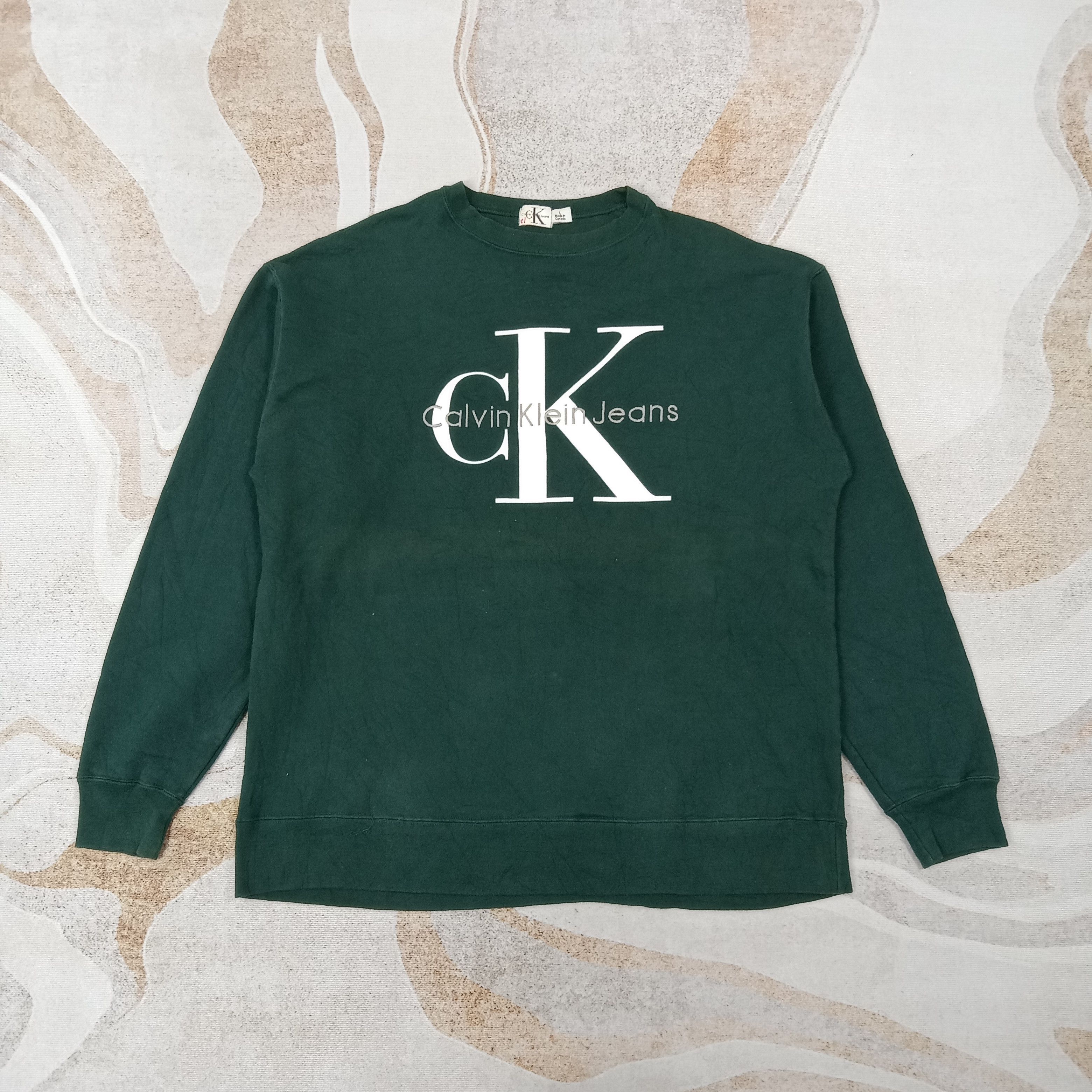 Calvin Klein Calvin Klein Sweatshirt C263N4 Size US XL / EU 56 / 4 - 1 Thumbnail