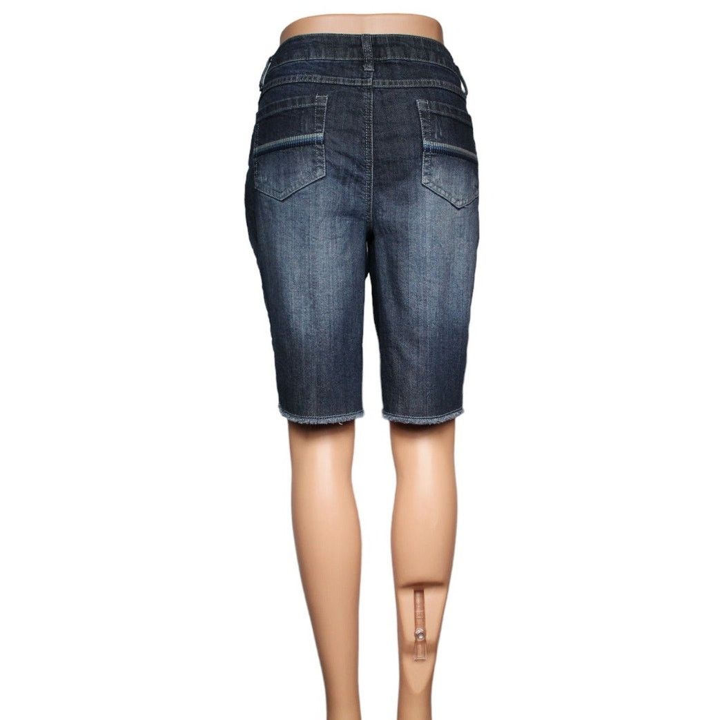 Other Cato Denim Shorts Women's Size 8 Size 30" / US 8 / IT 44 - 3 Thumbnail