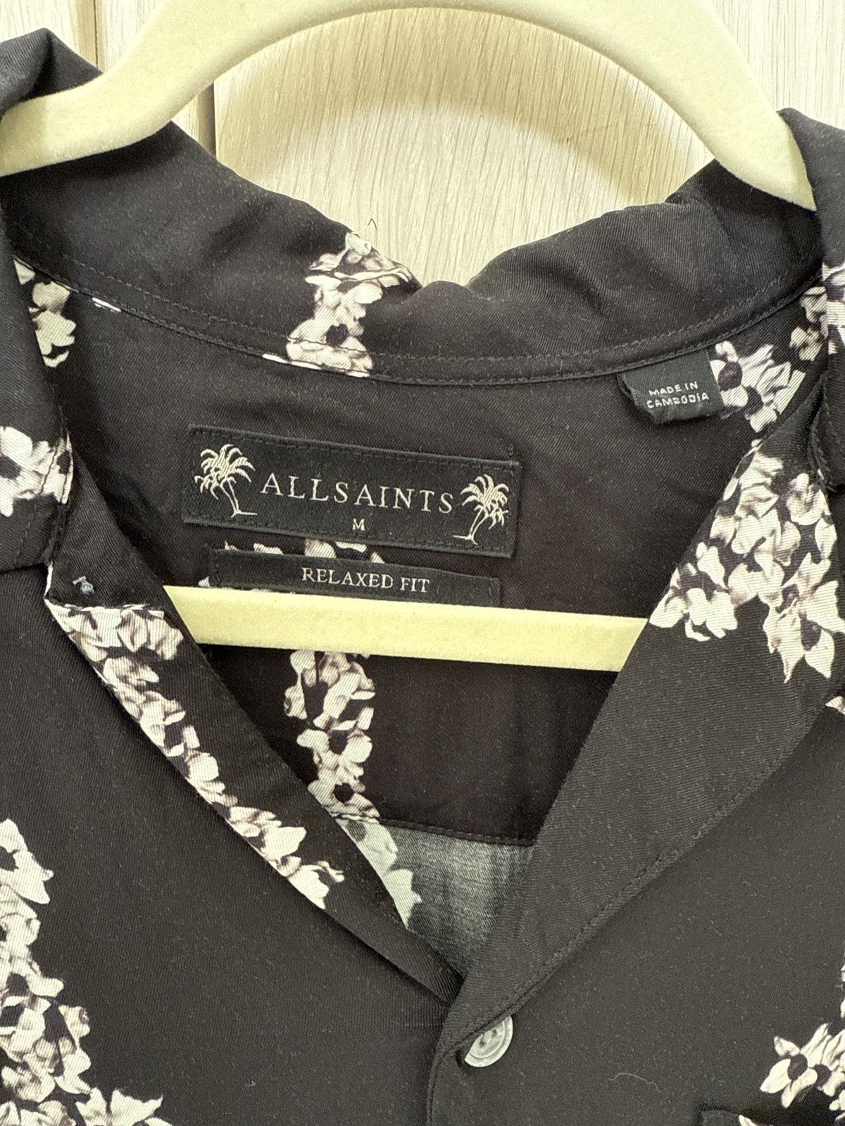 Allsaints Allsaints bullet hole upside-down cross button up Size US M / EU 48-50 / 2 - 2 Thumbnail