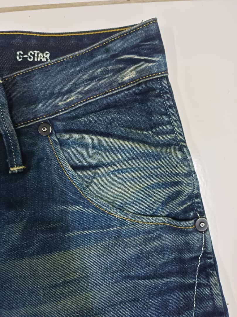 G-Star G Star Original Raw Italy Arc Loose Tapered Denim Jeans Size US 30 / EU 46 - 9 Thumbnail