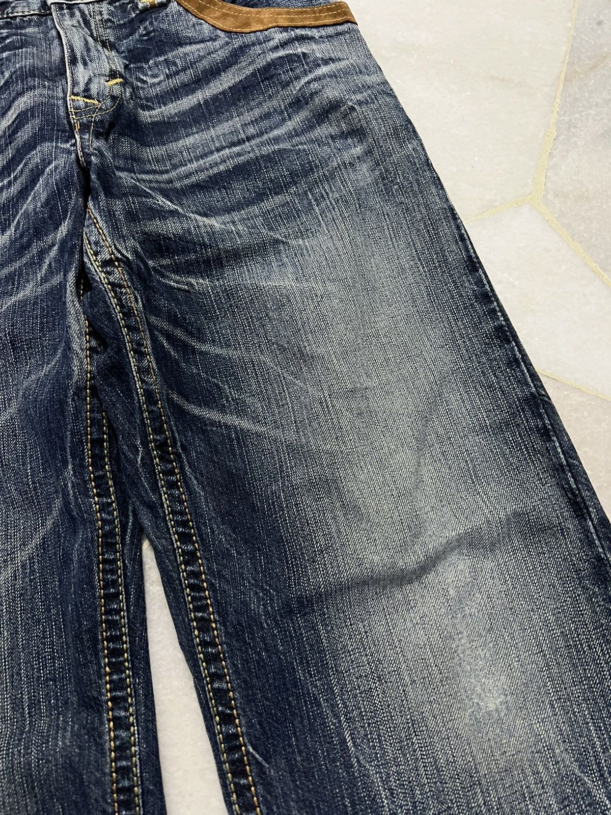 Edwin 💥Rare💥Edwin Exclusive Vintage Buffalo Head Jeans Size US 30 / EU 46 - 7 Thumbnail