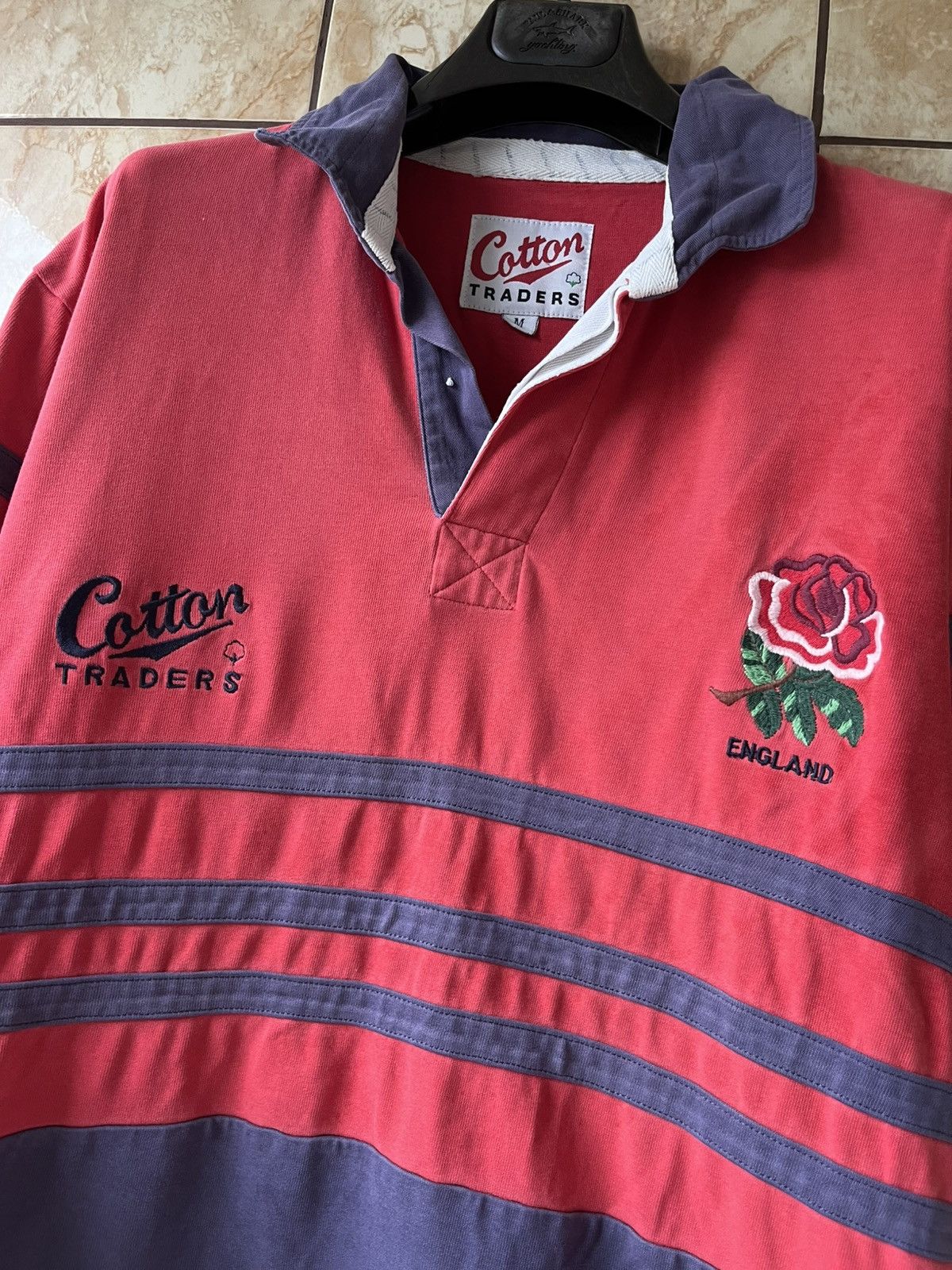 Cotton Traders Vintage rare 1996 Cotton Traders England rugby jersey Size US M / EU 48-50 / 2 - 2 Thumbnail