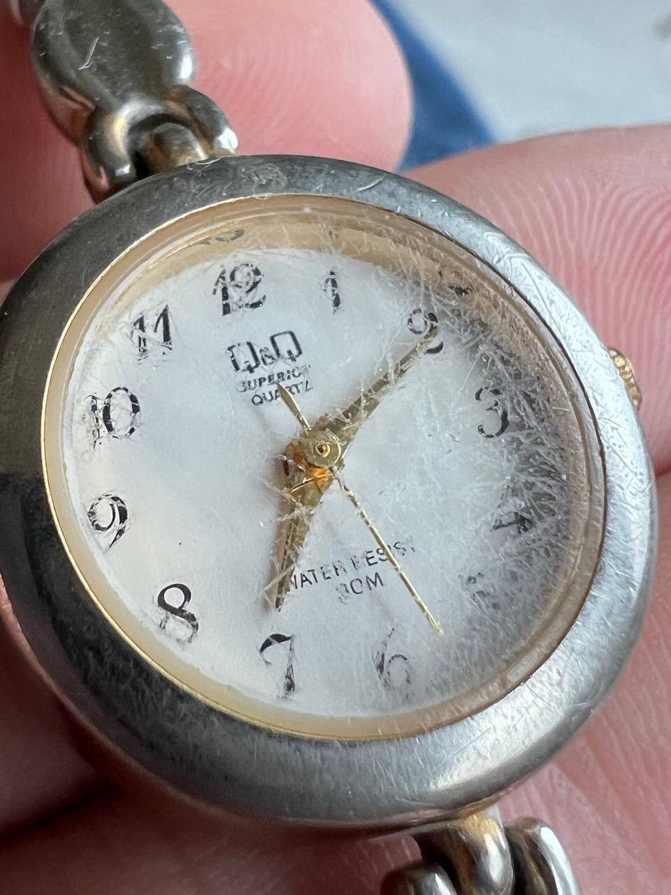Japanese Brand × Vintage Vintage Japanese style futuristic Steel Watch Q&Q Retro 00s Size ONE SIZE - 3 Thumbnail