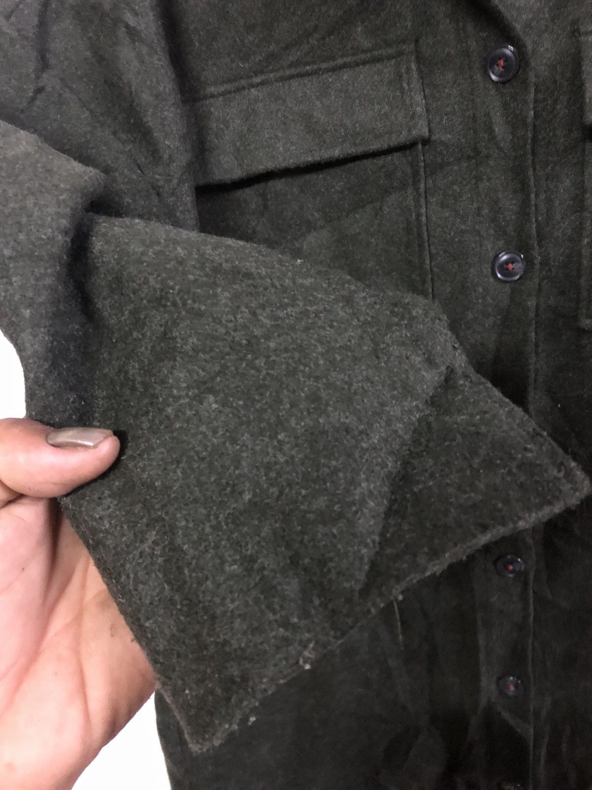 Designer × Issey Miyake × Japanese Brand Tomigaya Shibuya Double pockets Wool Jacket Size US M / EU 48-50 / 2 - 5 Thumbnail