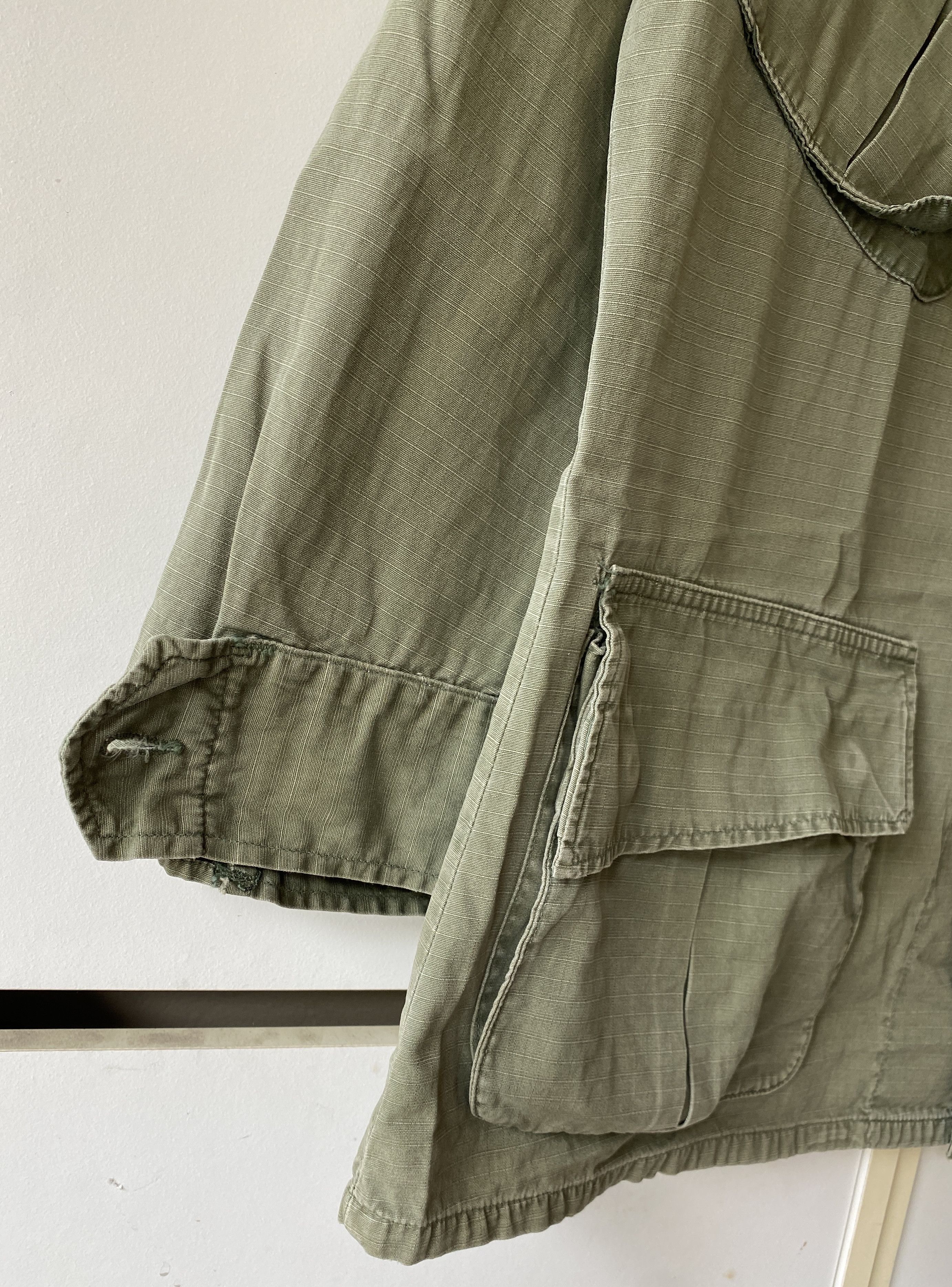 Vintage VINTAGE 80' VIETNAM WAR ERA USA ARMY SHIRT Size US S / EU 44-46 / 1 - 5 Thumbnail