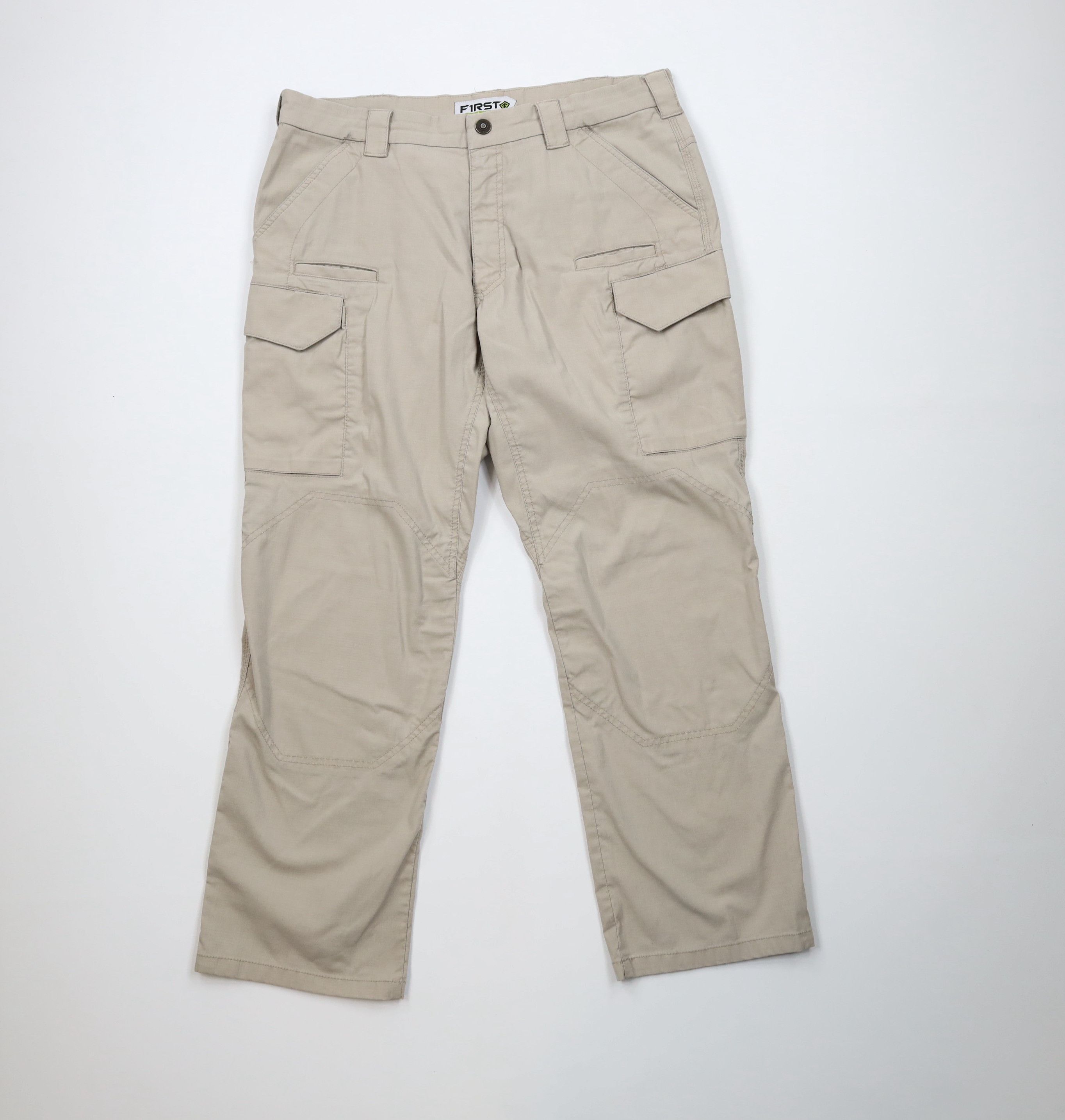 Vintage Vintage Y2K Streetwear Ripstop Tactical Wide Leg Cargo Pants Size US 36 / EU 52 - 1 Thumbnail