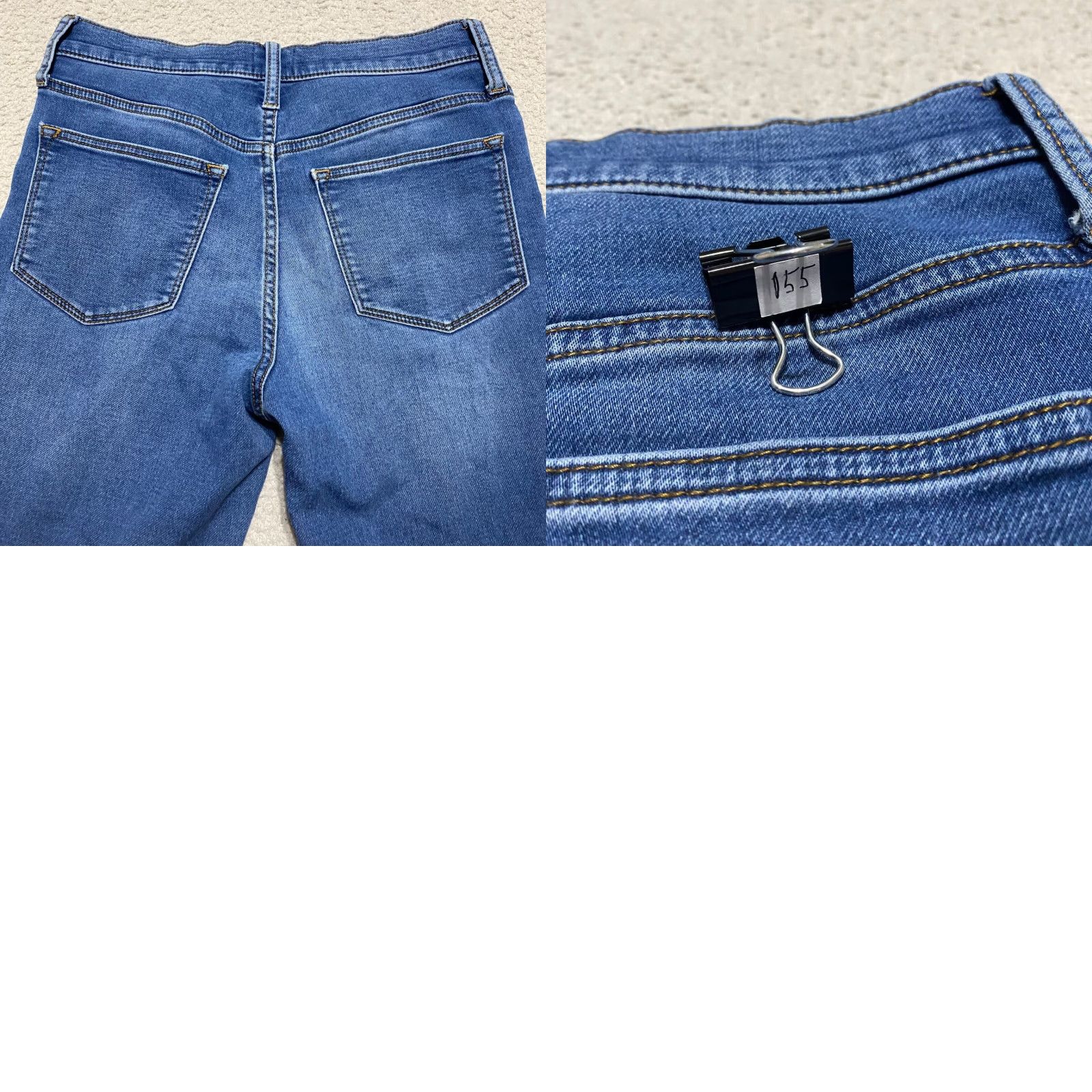 J.Crew J.CREW Jeans Womens 28 Blue Denim Medium Wash Mid Rise Skinny Shirt? Size 28" / US 6 / IT 42 - 9 Thumbnail