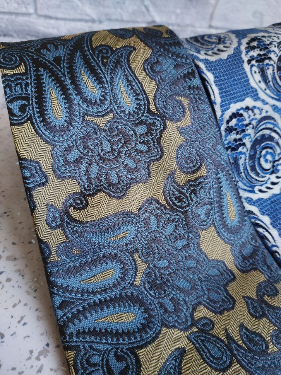 Versace Vintage Gianni Versace Silk Jacquard Ties Size ONE SIZE - 10 Thumbnail