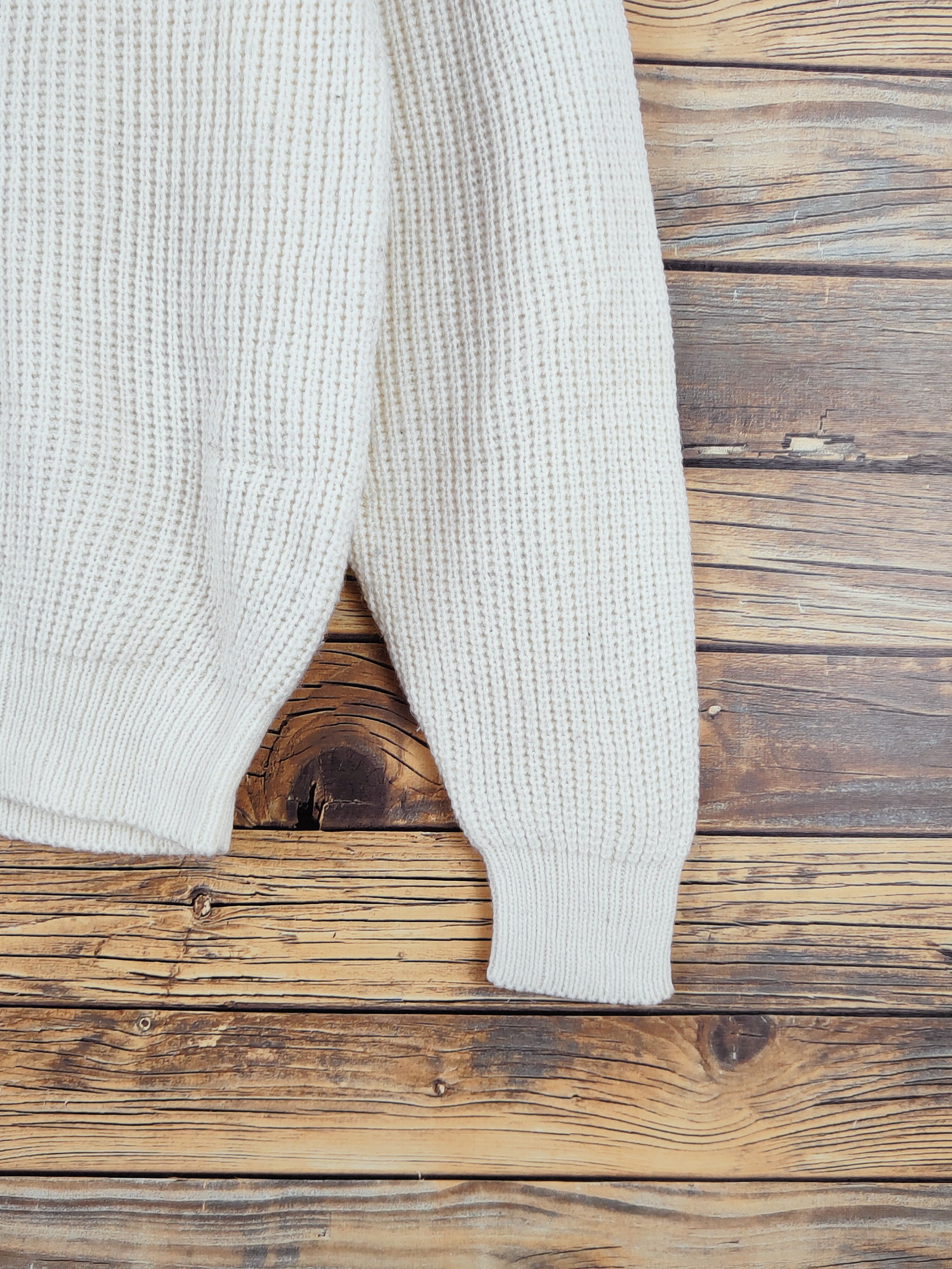 Japanese Brand Sold Out Ivory Knitwear Sweatshirts #W991 Size M / US 6-8 / IT 42-44 - 6 Thumbnail