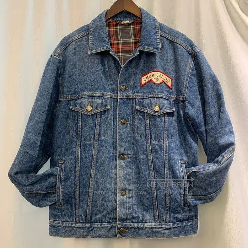 Gucci Gucci Denim jacket Size US S / EU 44-46 / 1 - 1 Thumbnail
