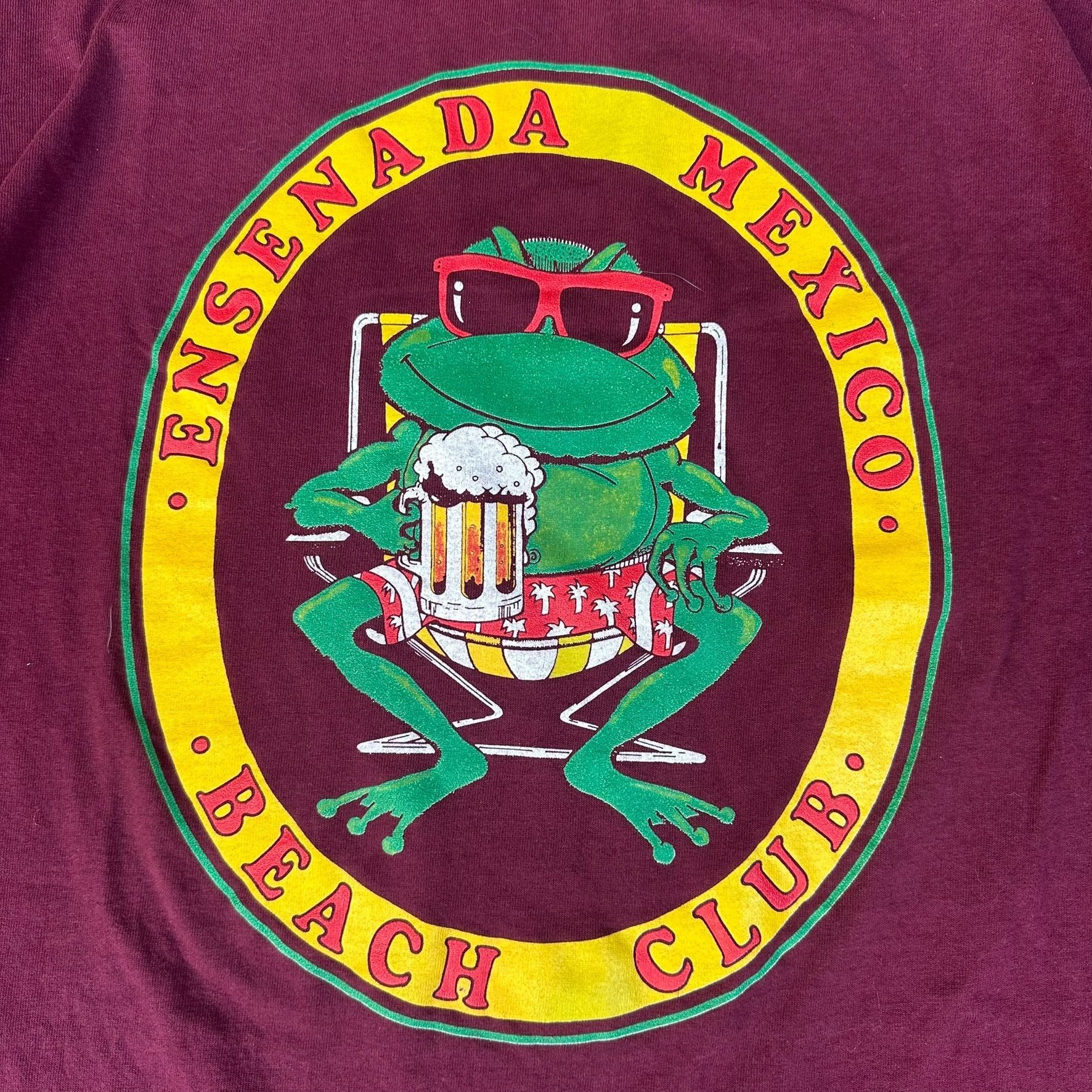 Vintage Vintage Y2K Mexico Beach Club Frog T-Shirt Surfer Vacation M Size US M / EU 48-50 / 2 - 2 Thumbnail