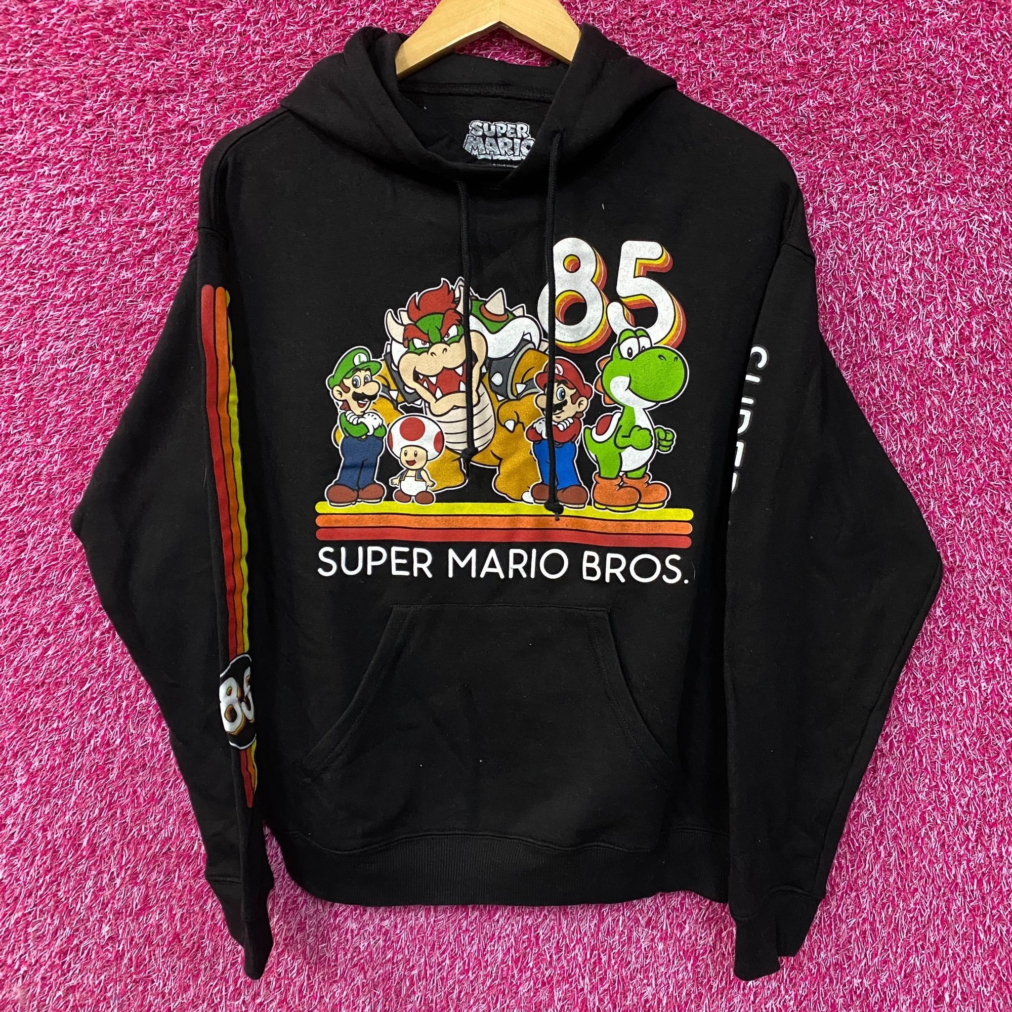 Nintendo Nintendo Super Mario Bros Characters 85 Hoodie Small Size US S / EU 44-46 / 1 - 1 Thumbnail