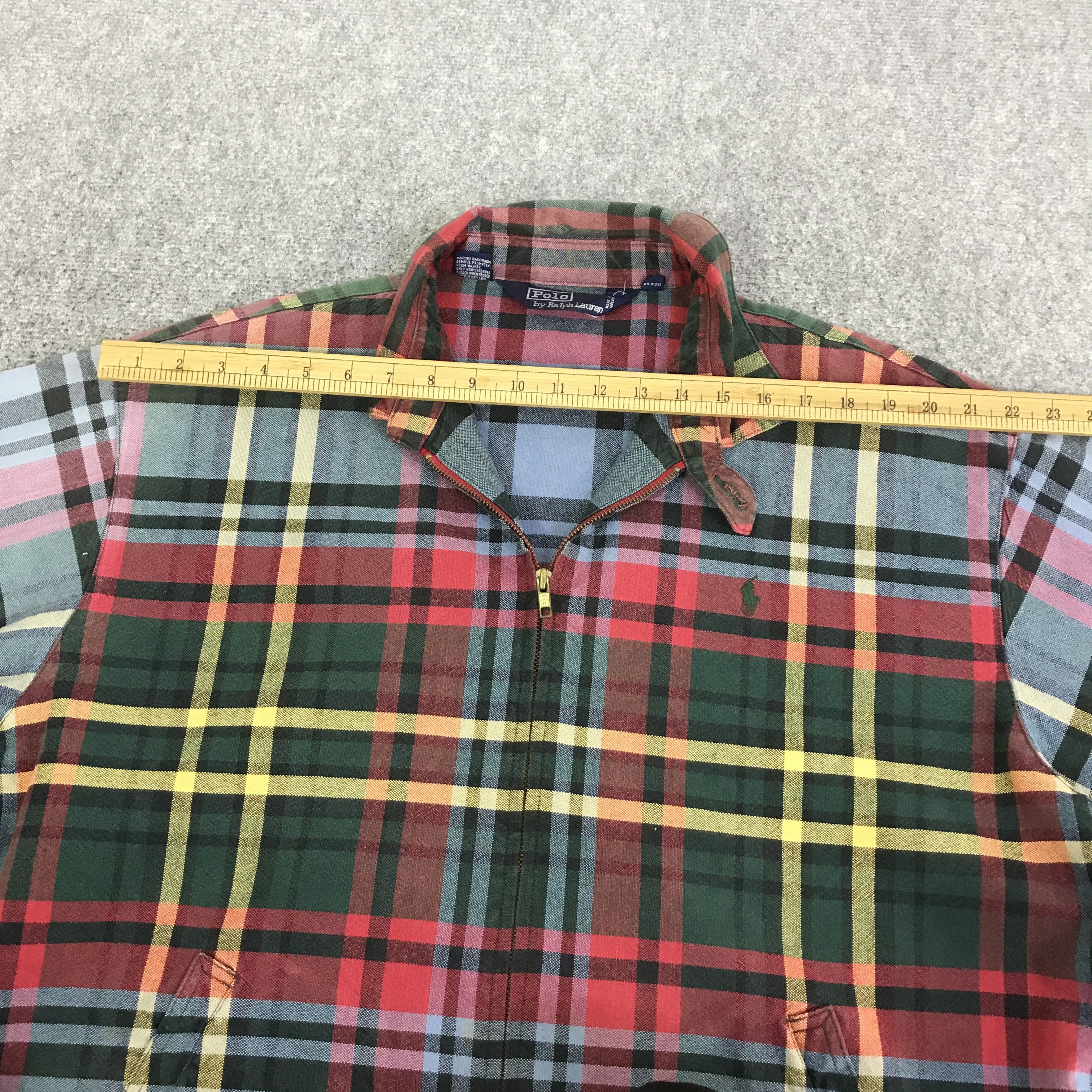 Polo Ralph Lauren POLO RALPH LAUREN TARTAN HARITTONG JACKET K94B3 Size US L / EU 52-54 / 3 - 5 Thumbnail