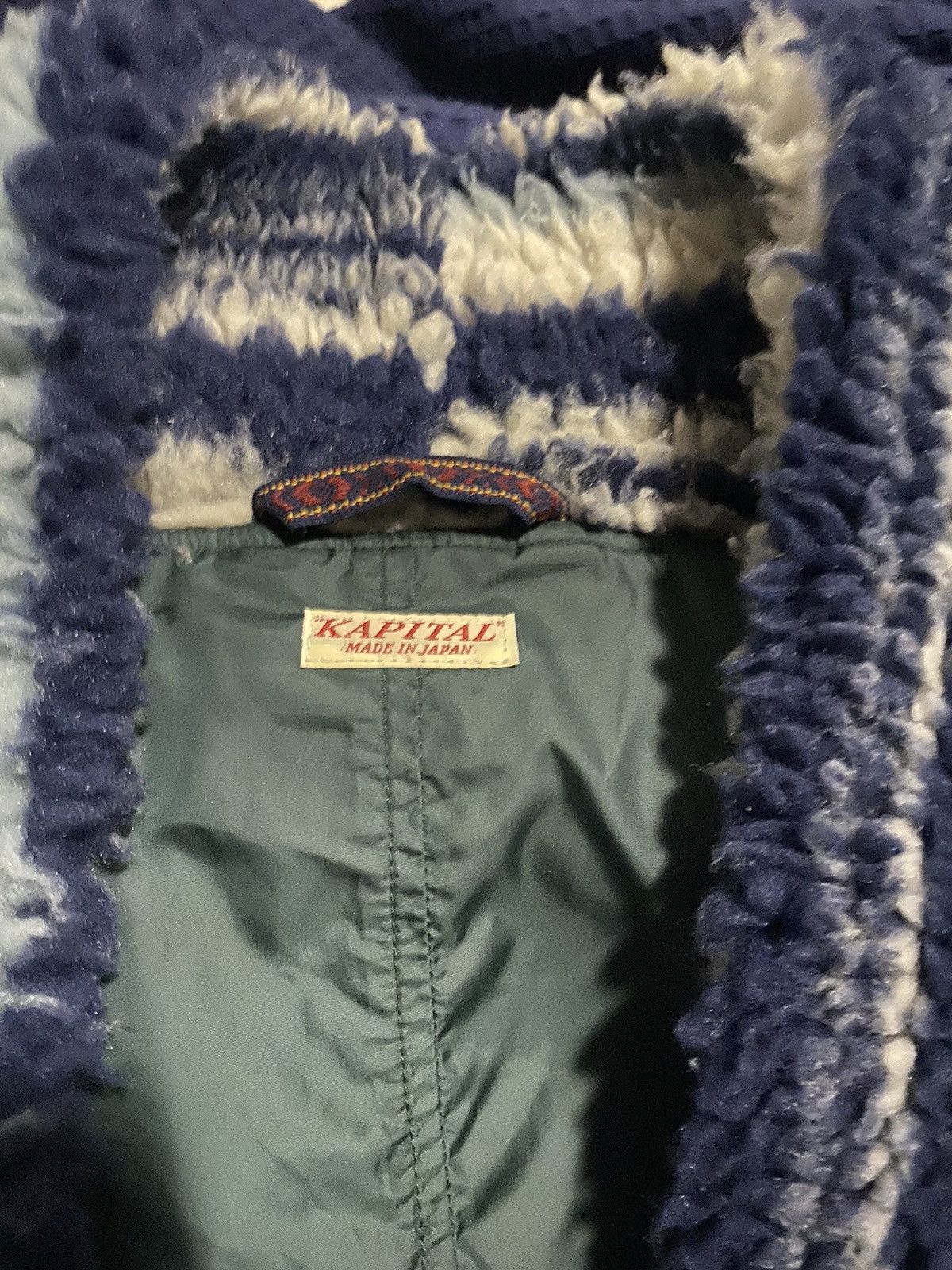 Kapital Kapital Boa Kesa Striped Fleece Size US L / EU 52-54 / 3 - 4 Thumbnail