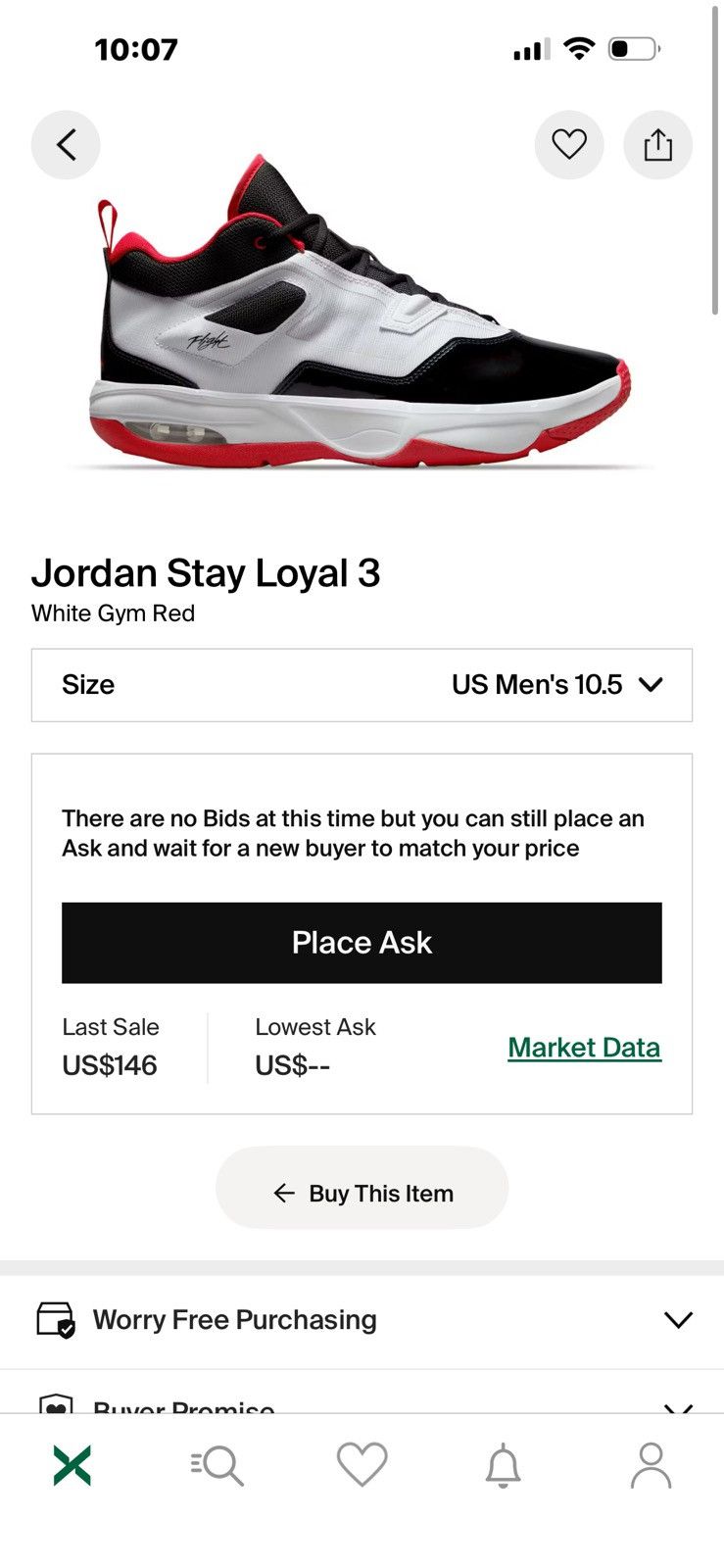 Jordan Brand Jordan Stay Loyal 3 Size US 10.5 / EU 43-44 - 6 Thumbnail