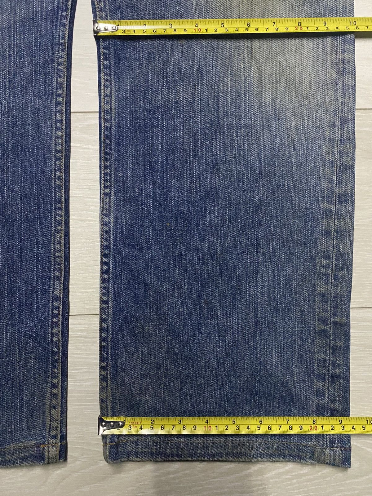 Japanese Brand Vintage Japanese Brand Mud Wash Distressed Baggy Jeans Size US 36 / EU 52 - 14 Thumbnail