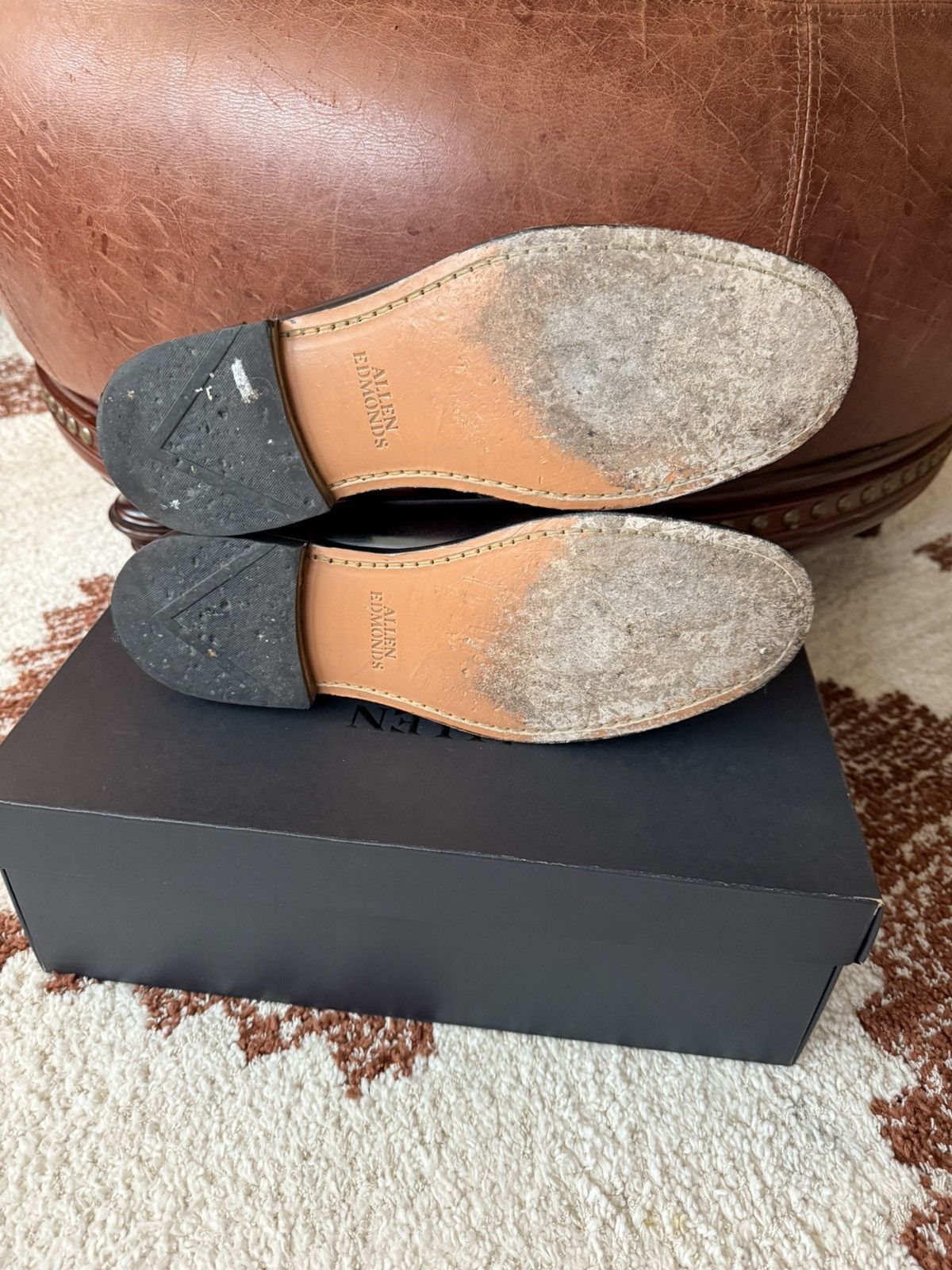 Allen Edmonds Allen Edmonds Newman Penny Loafer Size US 10.5 / EU 43-44 - 5 Thumbnail