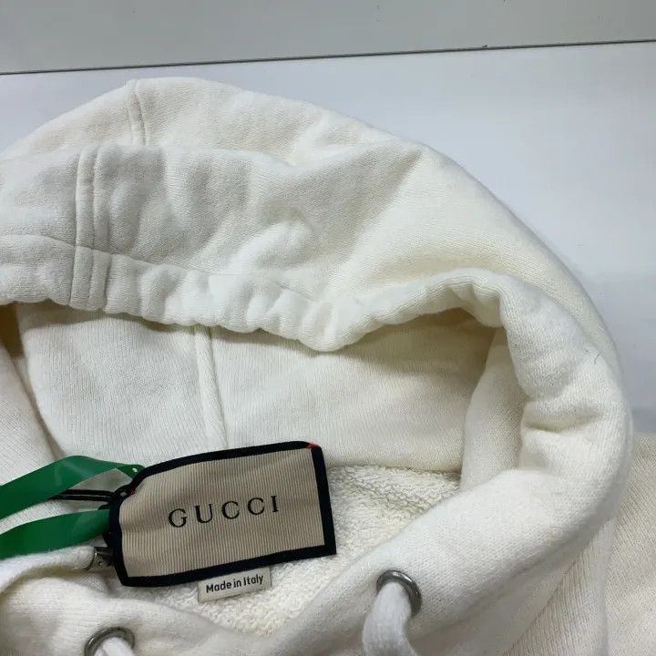 Gucci Gucci Gucci Logo Print Hooded Sweatshirt for Men -2506 Size US XL / EU 56 / 4 - 5 Thumbnail