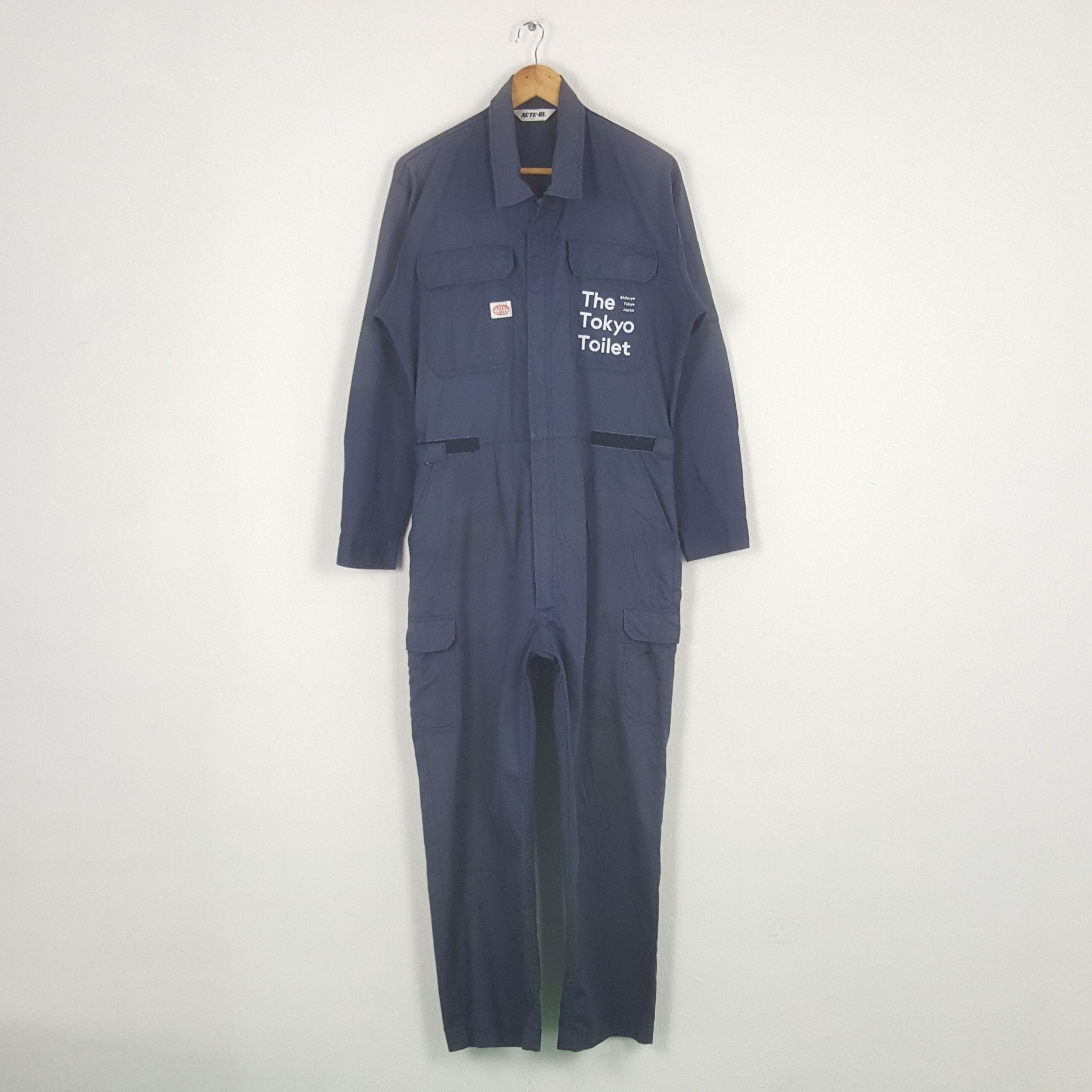 Japanese Brand Vintage The Tokyo Toilet Japanese Coverall Jacket C298N13 Size US M / EU 48-50 / 2 - 4 Thumbnail