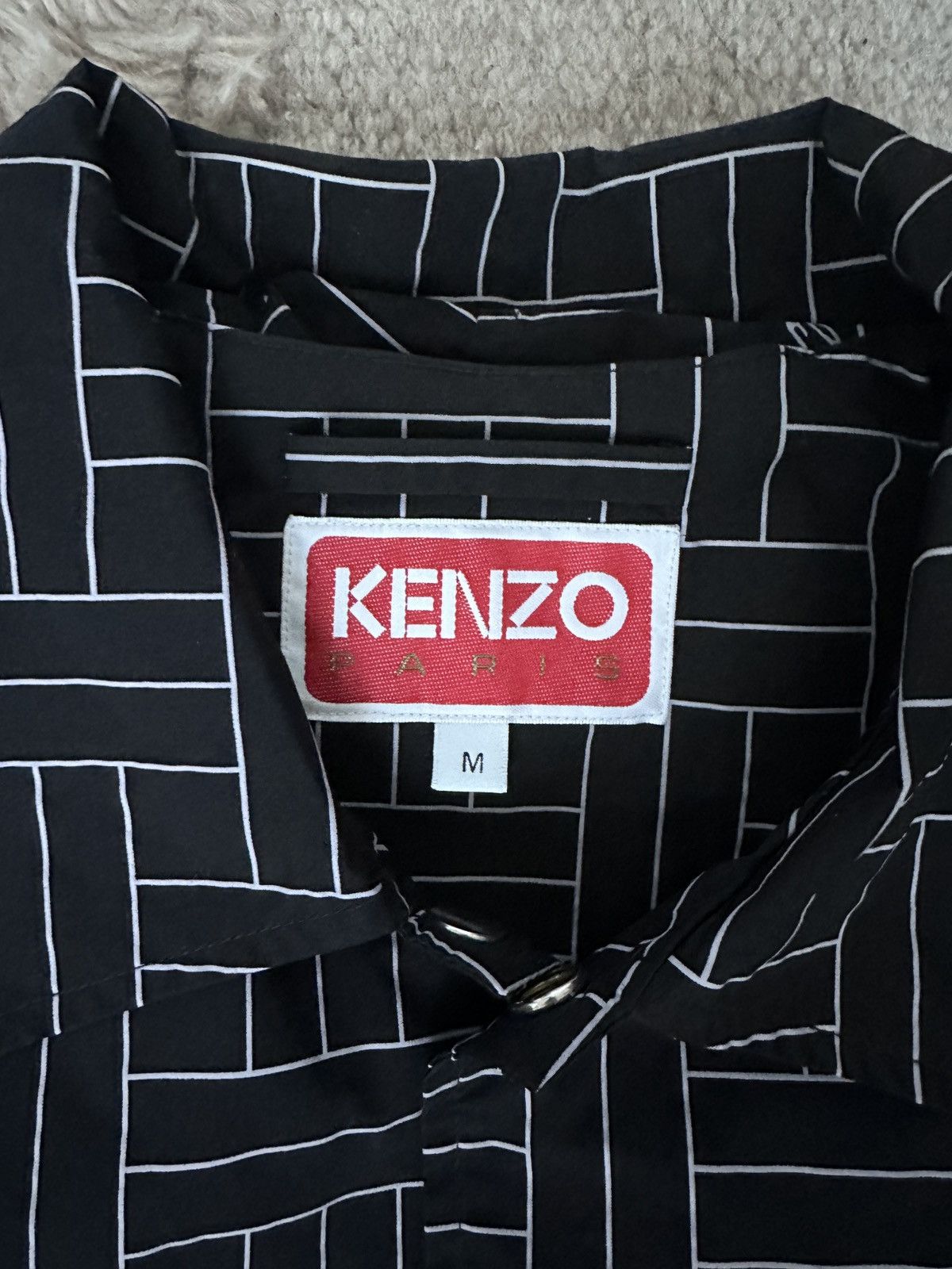 Kenzo Kenzo Printed windbreaker Size US M / EU 48-50 / 2 - 2 Thumbnail