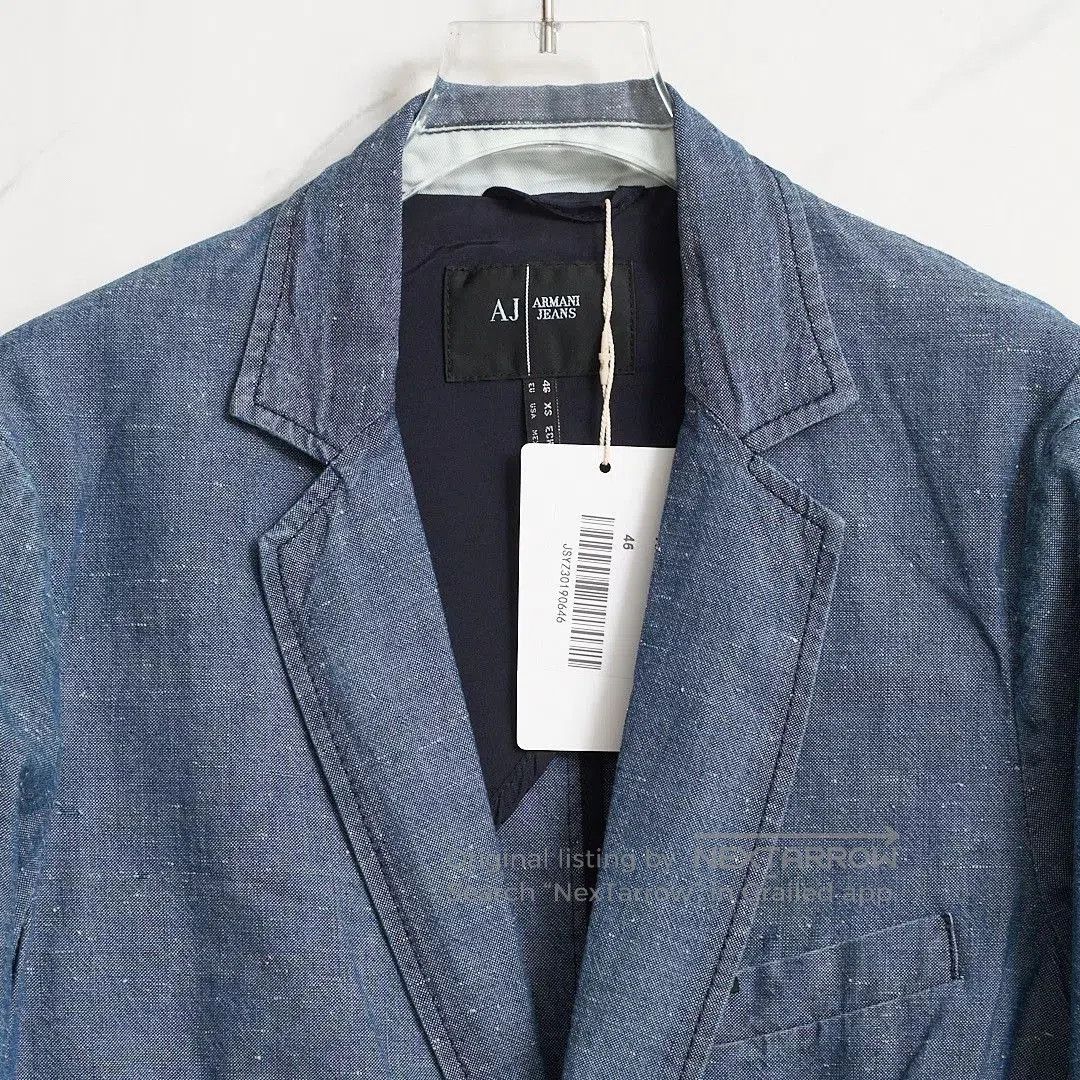 Armani Armani Jeans Men's Notch Lapel Suit. Size US M / EU 48-50 / 2 - 6 Thumbnail