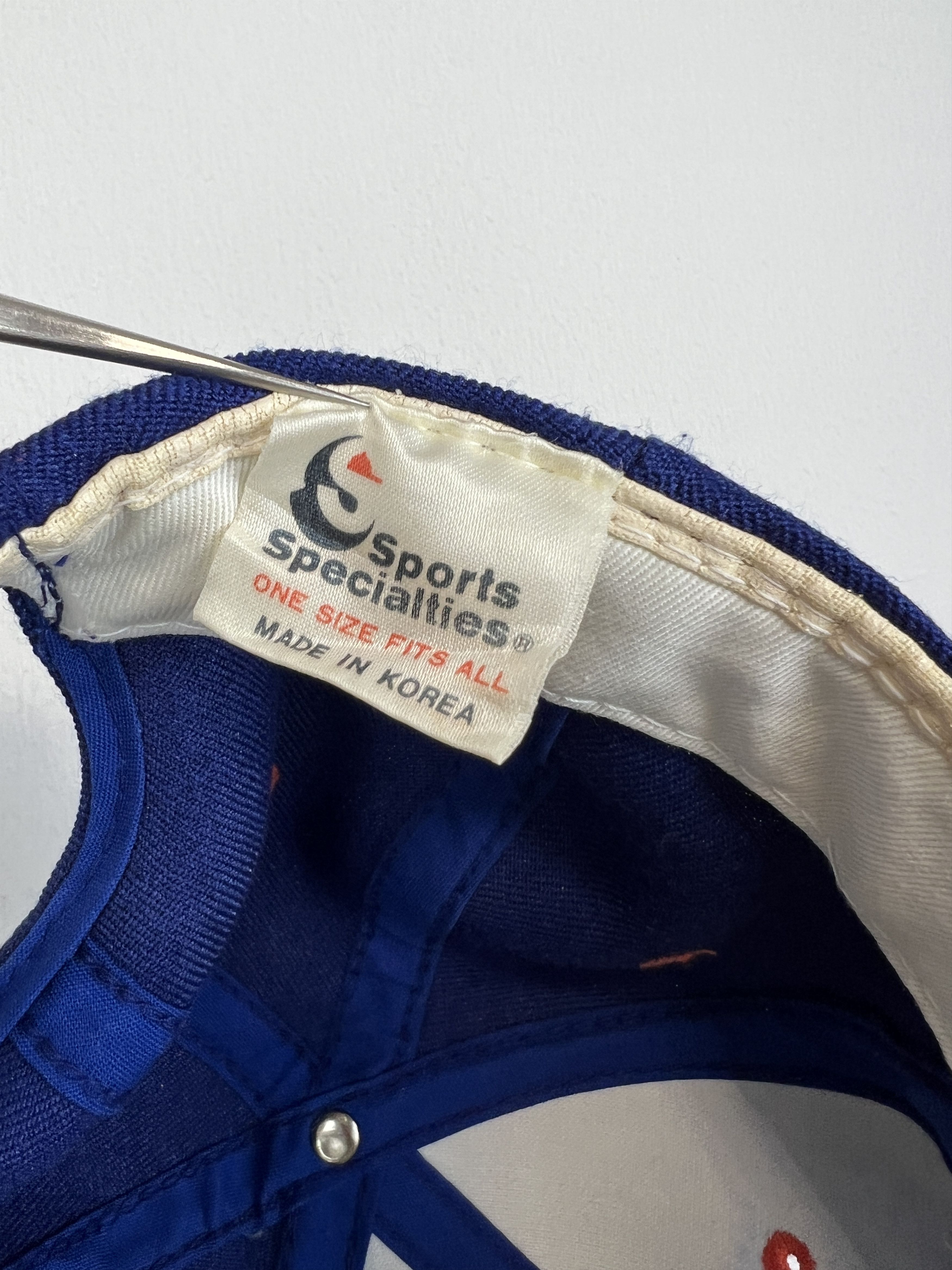 Other Vintage New York Knicks Sports Specialties Snapback Cap Hat Size ONE SIZE - 8 Thumbnail