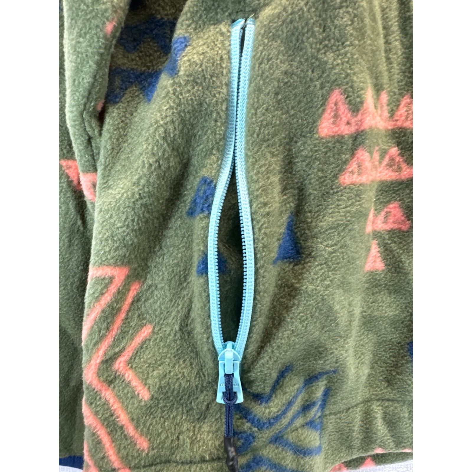 Chubbies Chubbies “Naturalist” 1/4 zip Green Fleece Pullover men sz M Size US M / EU 48-50 / 2 - 3 Thumbnail