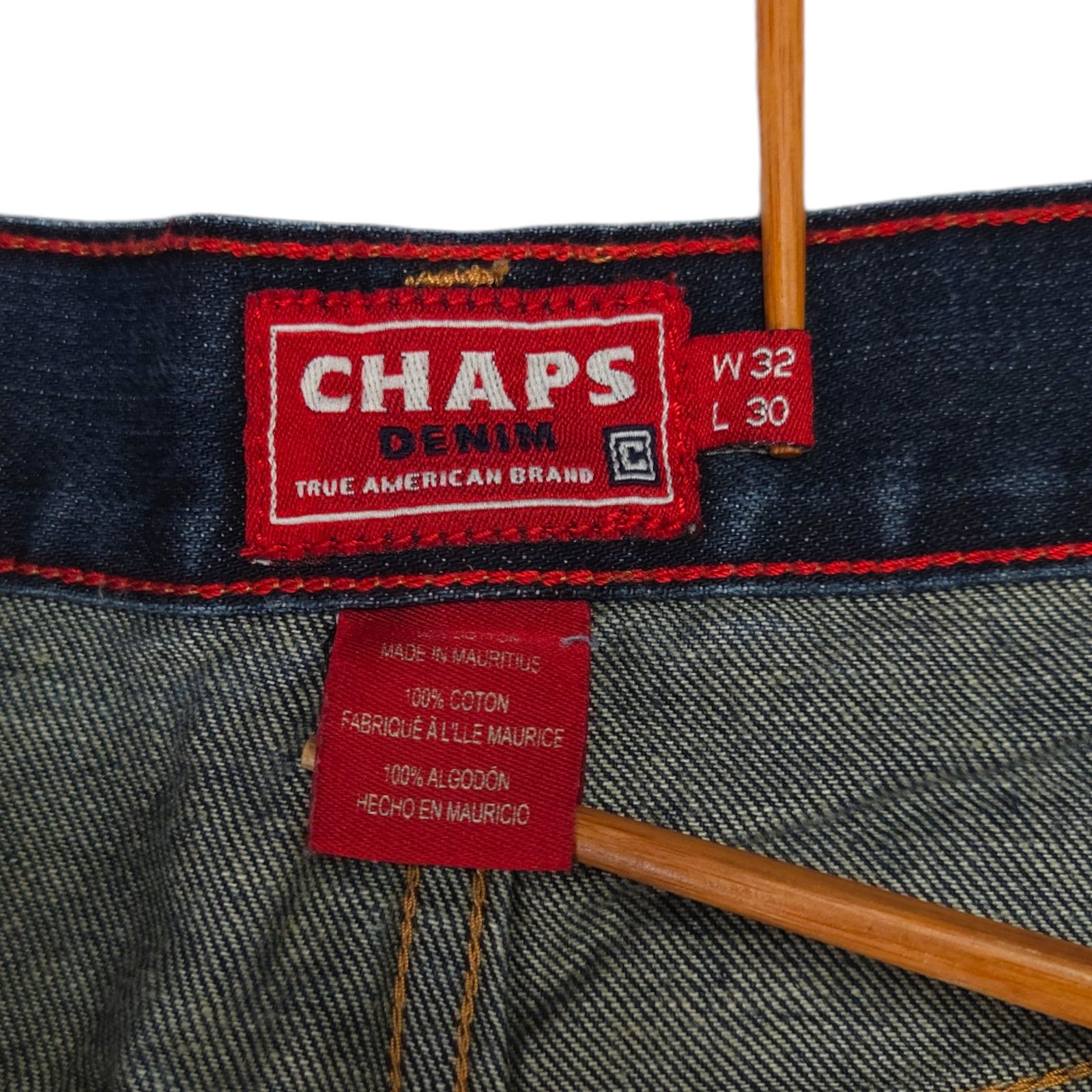 Chaps Chaps Classic High Rise Straight Fit Denim Jeans 32x30 Size US 32 / EU 48 - 6 Thumbnail
