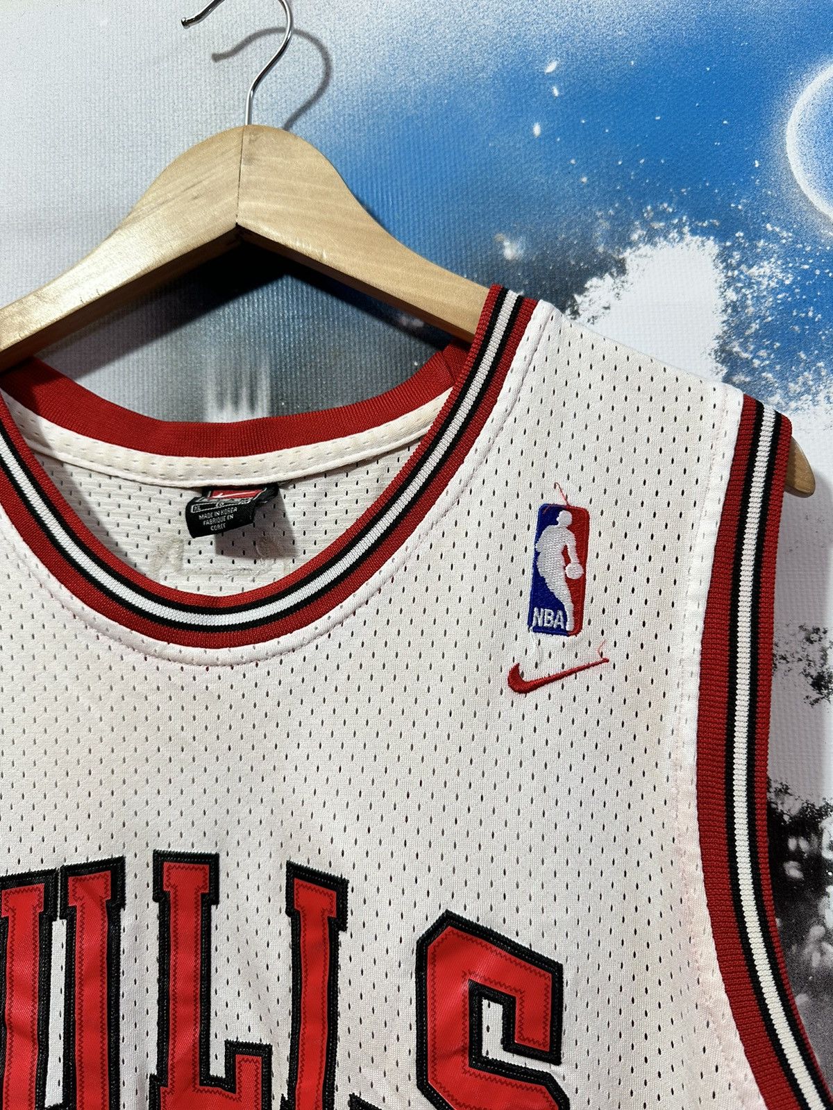 NBA × Nike × Vintage Vintage Chicago Bulls Jordan #23 Jersey Nike Team Size US XL / EU 56 / 4 - 6 Thumbnail
