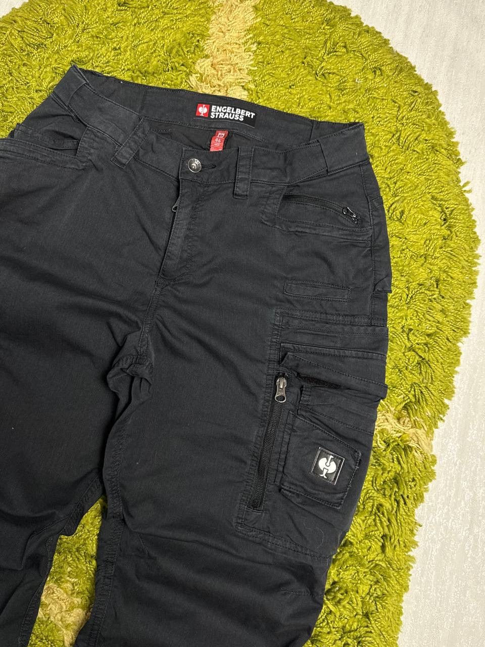Stewart & Strauss Vintage Engelbert Strauss Workwear Cargo Pants Size US 31 - 3 Thumbnail