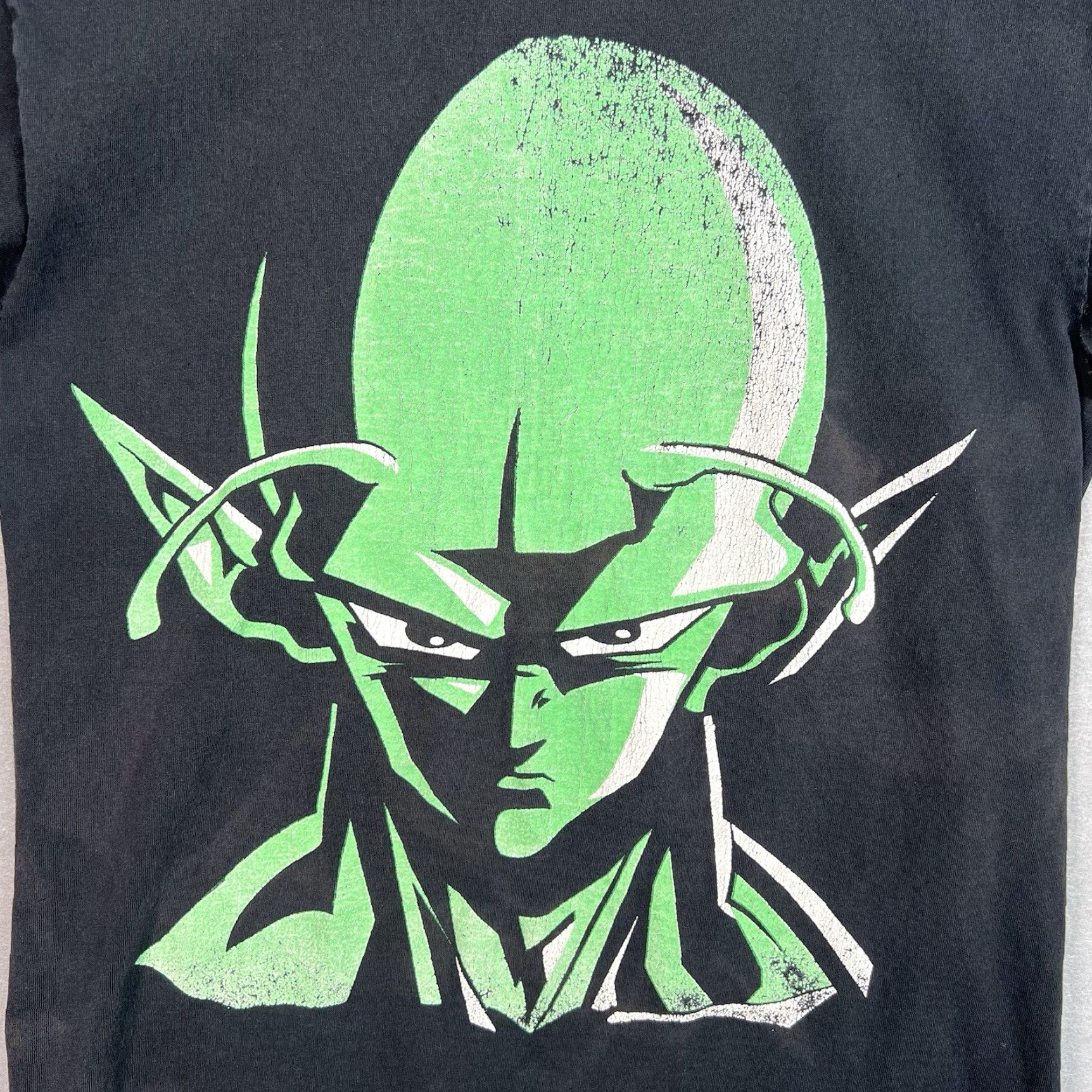 Vintage VINTAGE 1990s Dragon Ball Z Piccolo Anime Graphic T Shirt Men S/M Black Cotton Streetwear Size US S / EU 44-46 / 1 - 5 Thumbnail