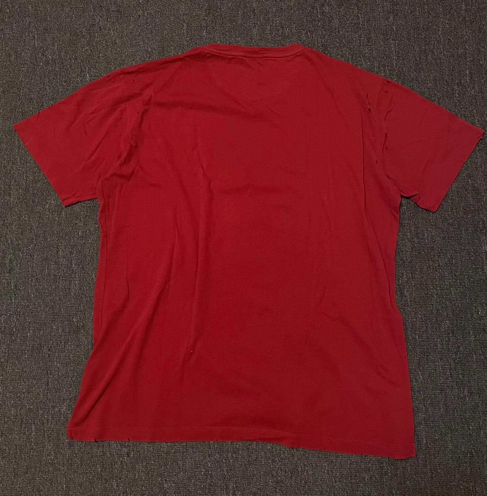 Valentino Valentino Red Short-Sleeve T-Shirt Size US L / EU 52-54 / 3 - 5 Thumbnail