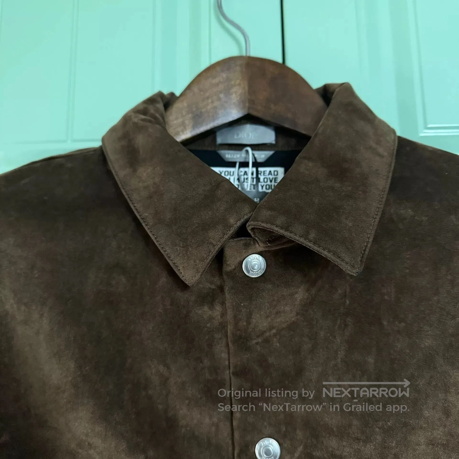 Dior DIOR Travis Scott Brown Long-Sleeve Shirt. Size US M / EU 48-50 / 2 - 7 Thumbnail