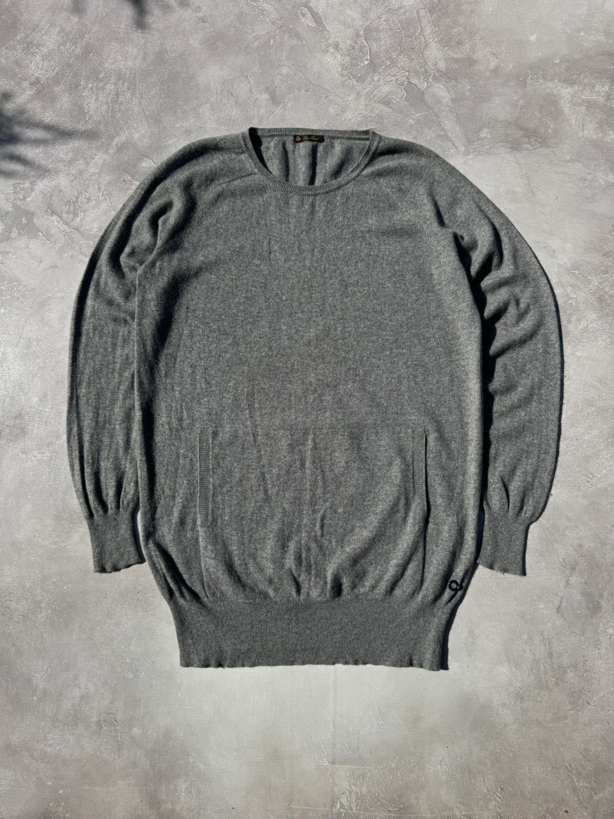 Loro Piana Loro Piana Women’s Cashmere Knit Set Sweater + Pants Gray Size M / US 6-8 / IT 42-44 - 2 Thumbnail
