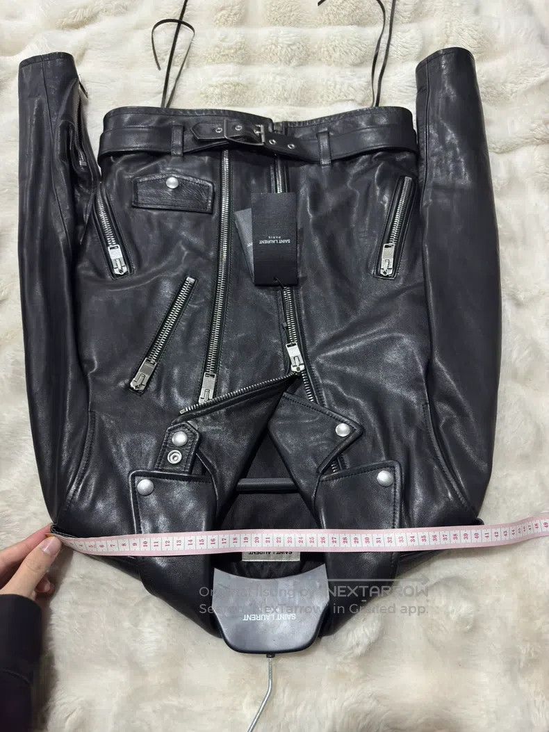 Saint Laurent Paris Saint Laurent Paris Leather Jacket Size US S / EU 44-46 / 1 - 4 Thumbnail