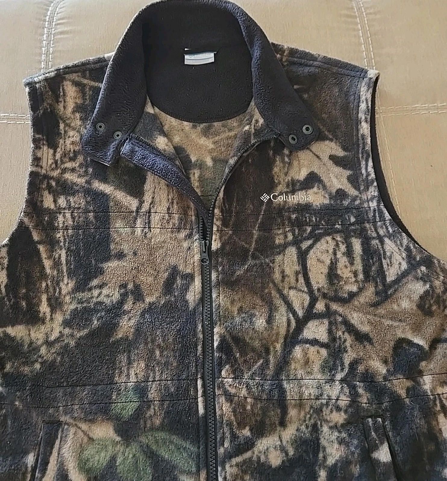 Columbia Columbia x Timberwolf Camo Fleece Vest Size Medium Size US M / EU 48-50 / 2 - 4 Thumbnail
