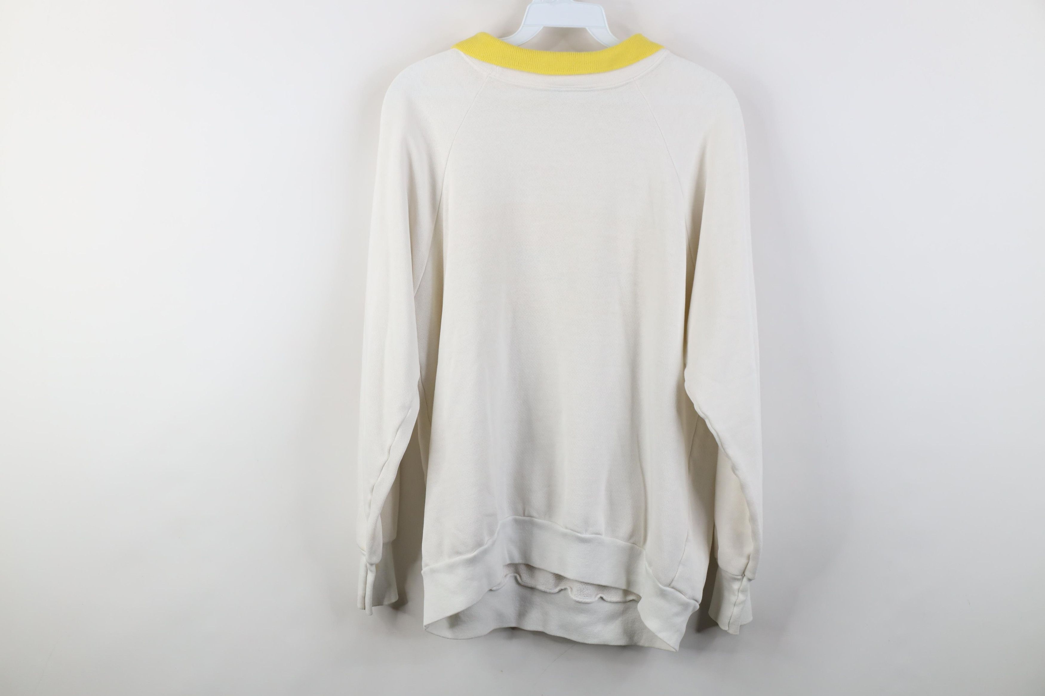 Vintage Vintage 90s Streetwear Butterfly Flower Collared Sweatshirt Size M / US 6-8 / IT 42-44 - 11 Thumbnail
