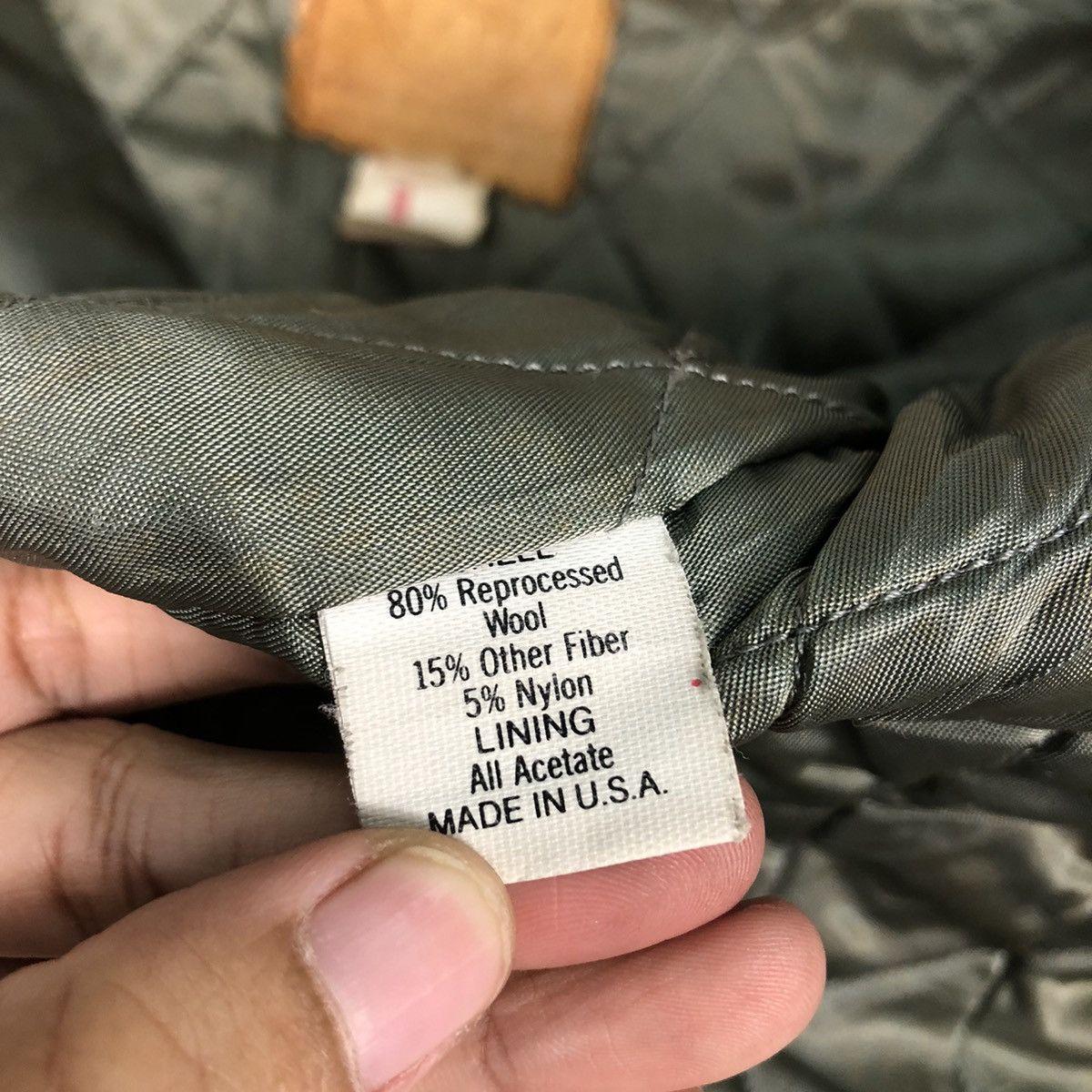 Golden Bear 📌Vintage Varsity Leather Jacket Golden Bear Made in Usa Size US L / EU 52-54 / 3 - 20 Thumbnail