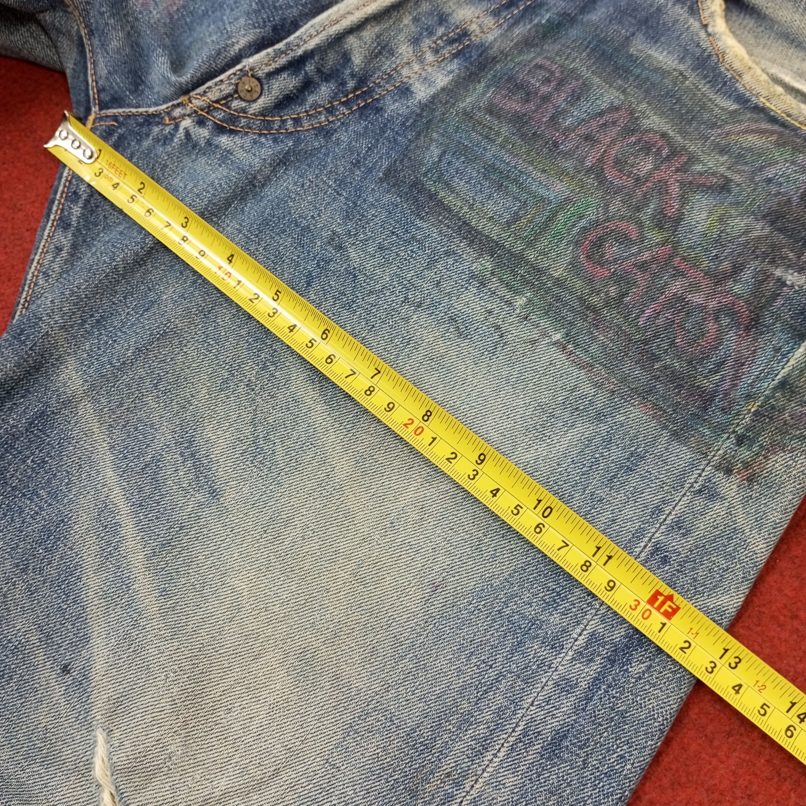 Japanese Brand × Vintage Evisu Fashion Style Streetwear Custom Daicock Jeans C217N25 Size US 28 / EU 44 - 9 Thumbnail