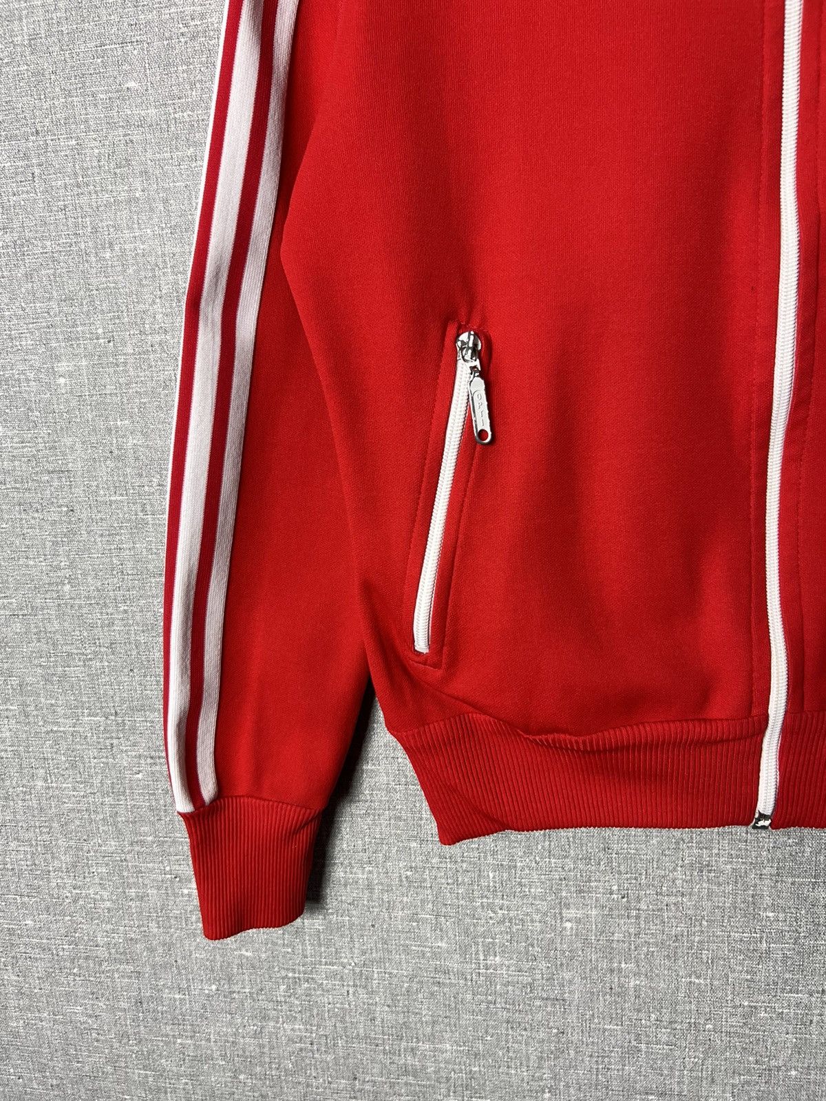 Adidas Vintage Adidas Made Yugoslavia Turtleneck Track Top Jacket Size L / US 10 / IT 46 - 10 Thumbnail