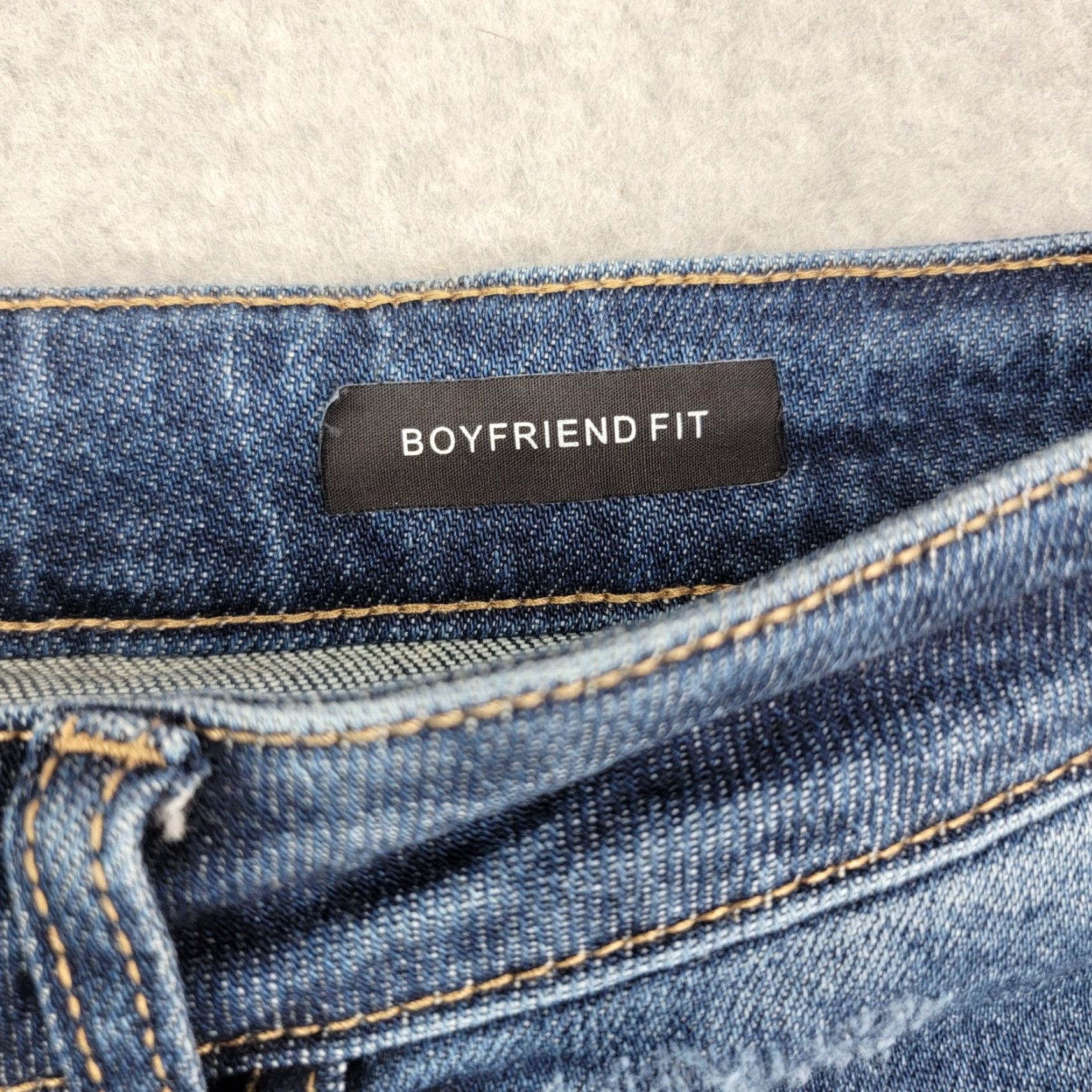 Vintage Judy Blue jeans Womens Size 15/32 Boyfriend Fit Distressed Style JB88220 Jeans Distressed Women Size 36" / US 14 / IT 50 - 4 Thumbnail