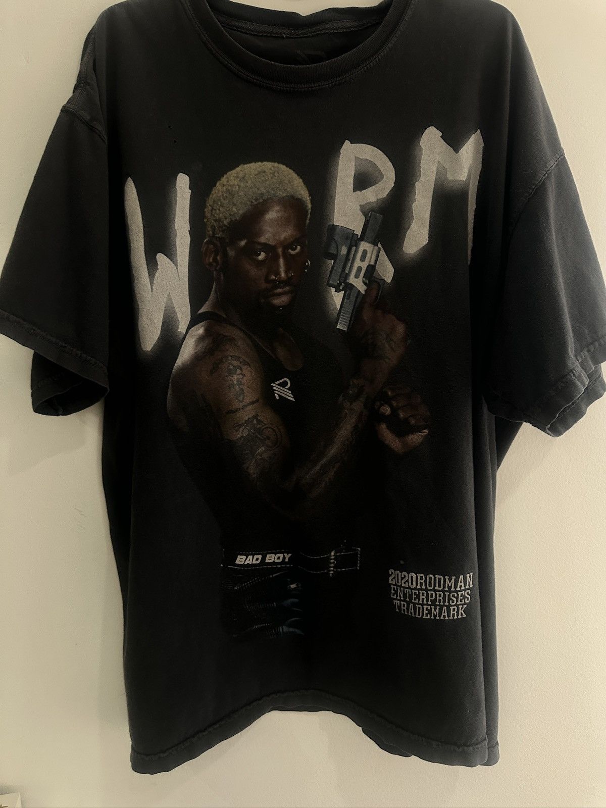 Vintage Dennis Rodman — THE WORM VINTAGE TEE Size US XL / EU 56 / 4 - 5 Thumbnail