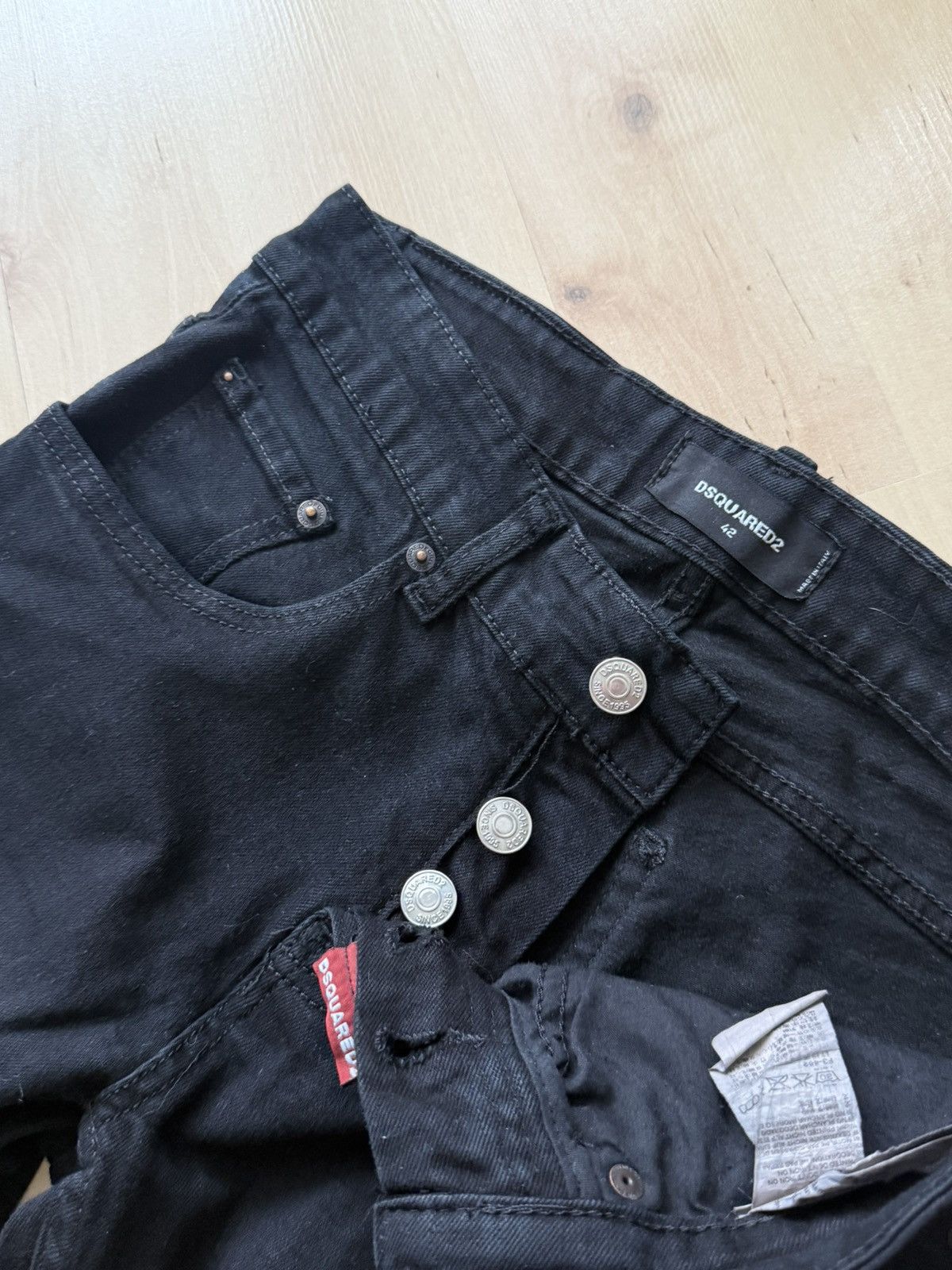 Dsquared2 Dsquared2 Straight fit denim jeans Size 28" / US 6 / IT 42 - 6 Thumbnail