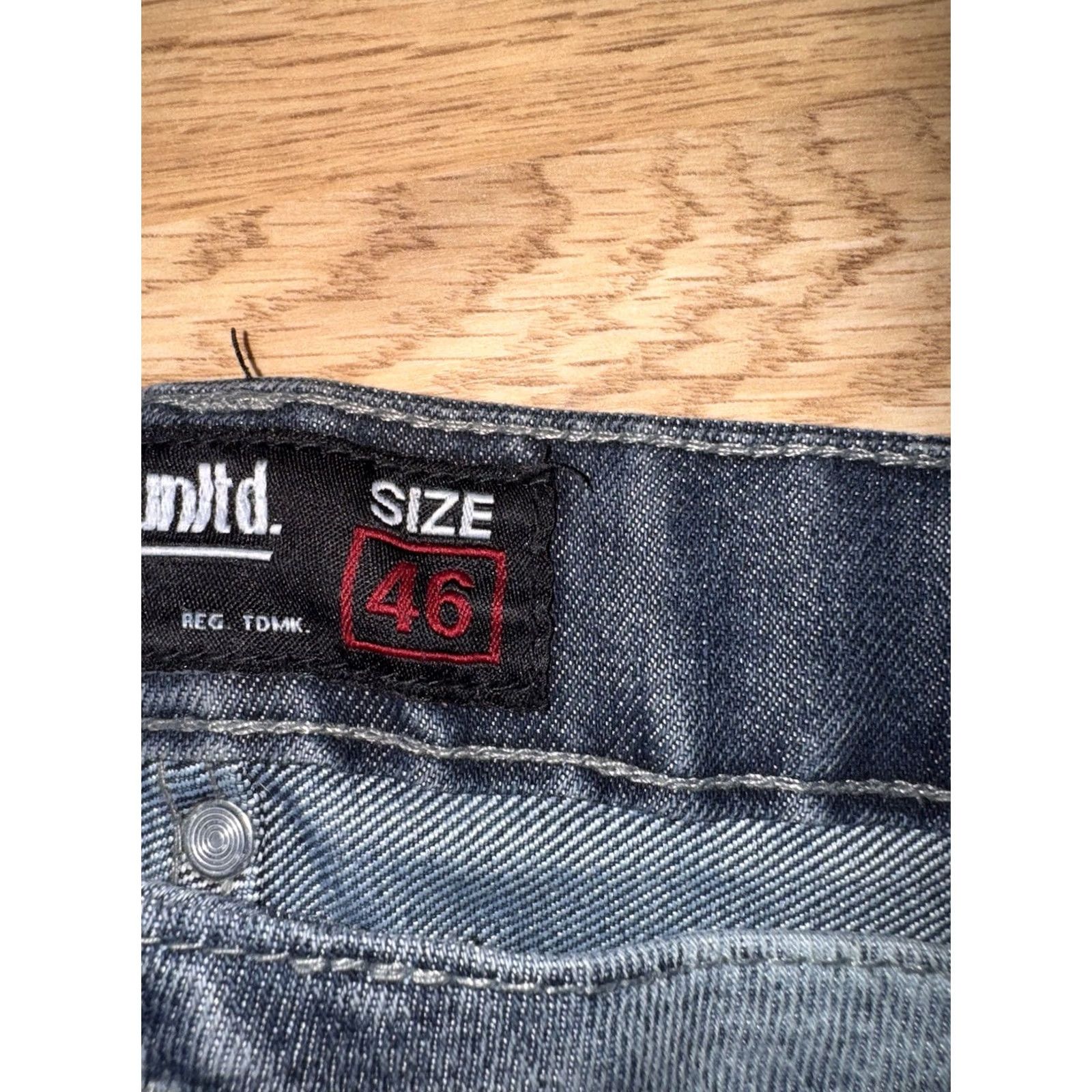 Ecko Unltd. VINTAGE Ecko Unltd. Shorts Dark Wash Baggy Skater Streetwear Jorts Size 46 Mens Size US 30 / EU 46 - 3 Thumbnail