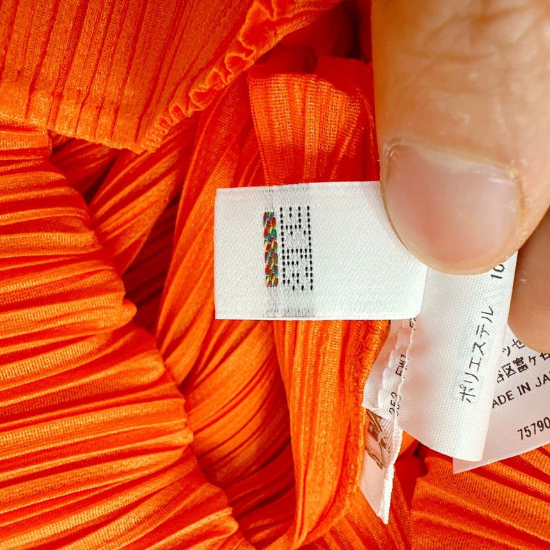 Issey Miyake Issey Miyake size:3 Orange sleeveless dress Size S / US 4 / IT 40 - 6 Thumbnail