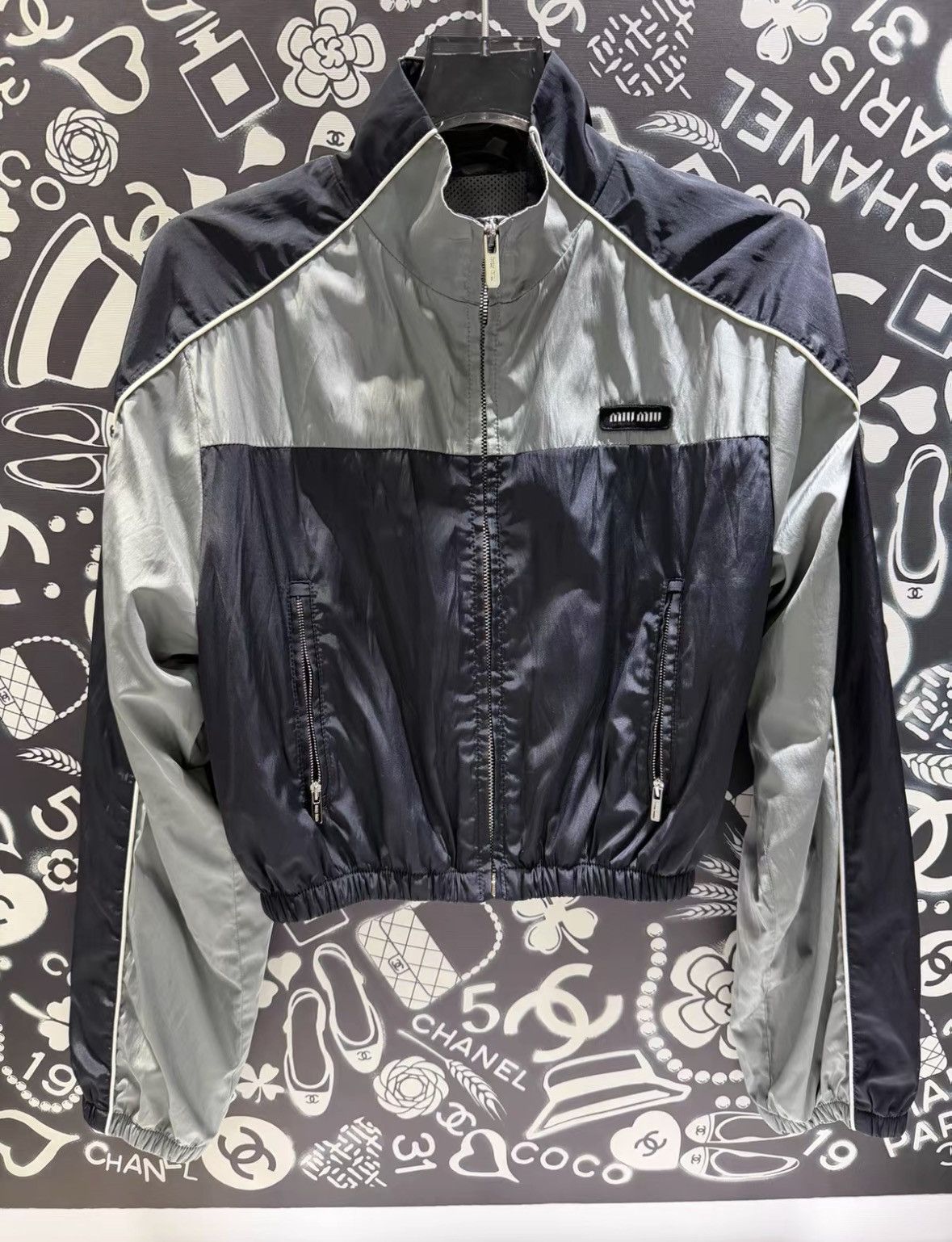 Miu Miu Miumiu Nylon Jacket.xy Size S / US 4 / IT 40 - 1 Thumbnail