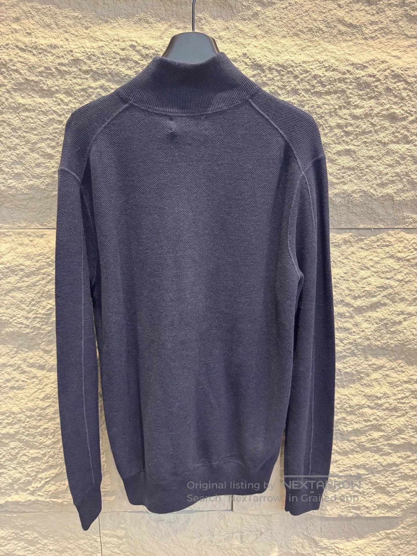 Polo Ralph Lauren Blue Zip-Up Knit Sweater - Size S. Size US S / EU 44-46 / 1 - 4 Thumbnail