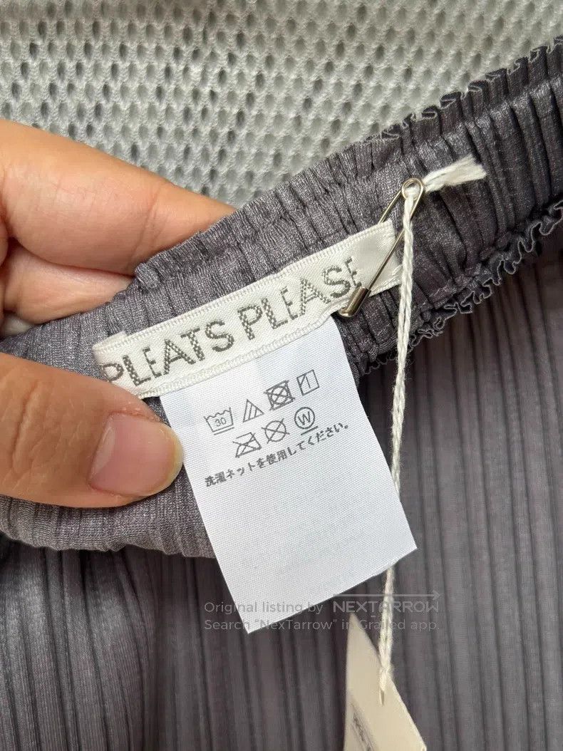 Issey Miyake Issey Miyake size:1 Basic Straight Dress Dark Gray Size 31" - 3 Thumbnail