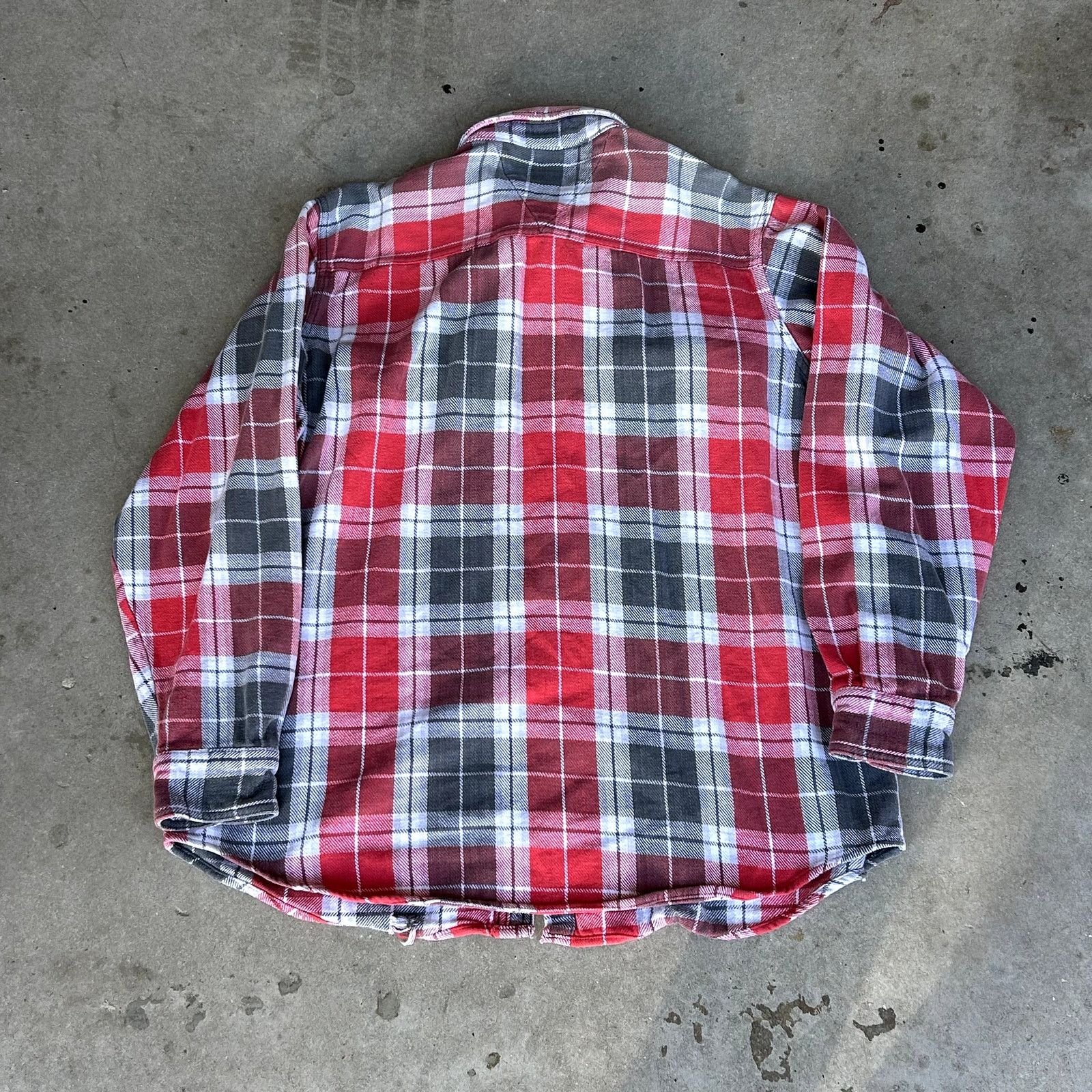 Vintage Vintage Eagle Crest Red & White Flannel Shirt XL Size US XL / EU 56 / 4 - 6 Thumbnail